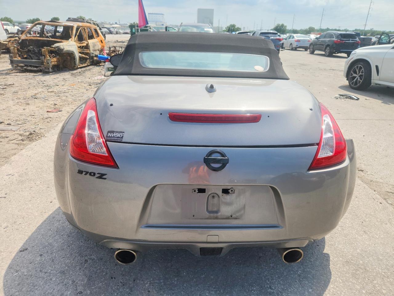 2010 Nissan 370z Roadster Gray vin: JN1AZ4FH5AM300211