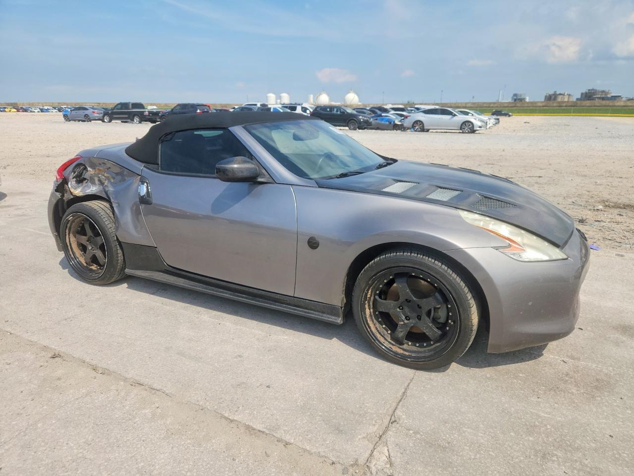 2010 Nissan 370z Roadster Gray vin: JN1AZ4FH5AM300211
