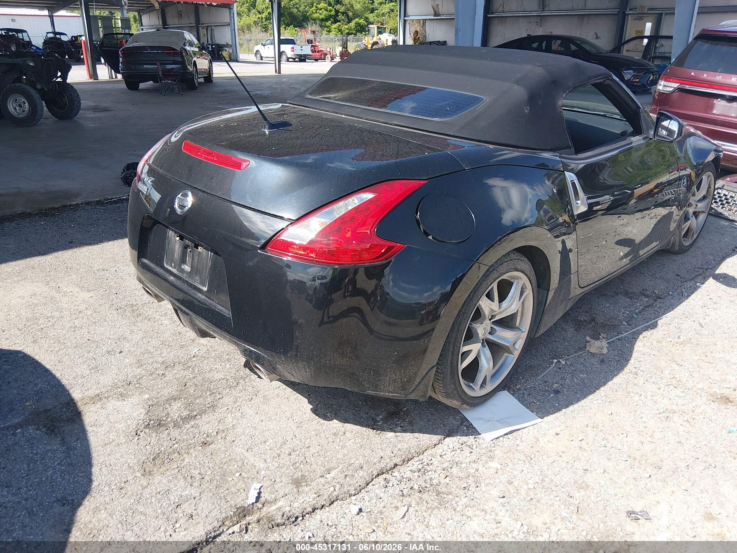 2010 Nissan 370z Touring Black vin: JN1AZ4FH6AM303764