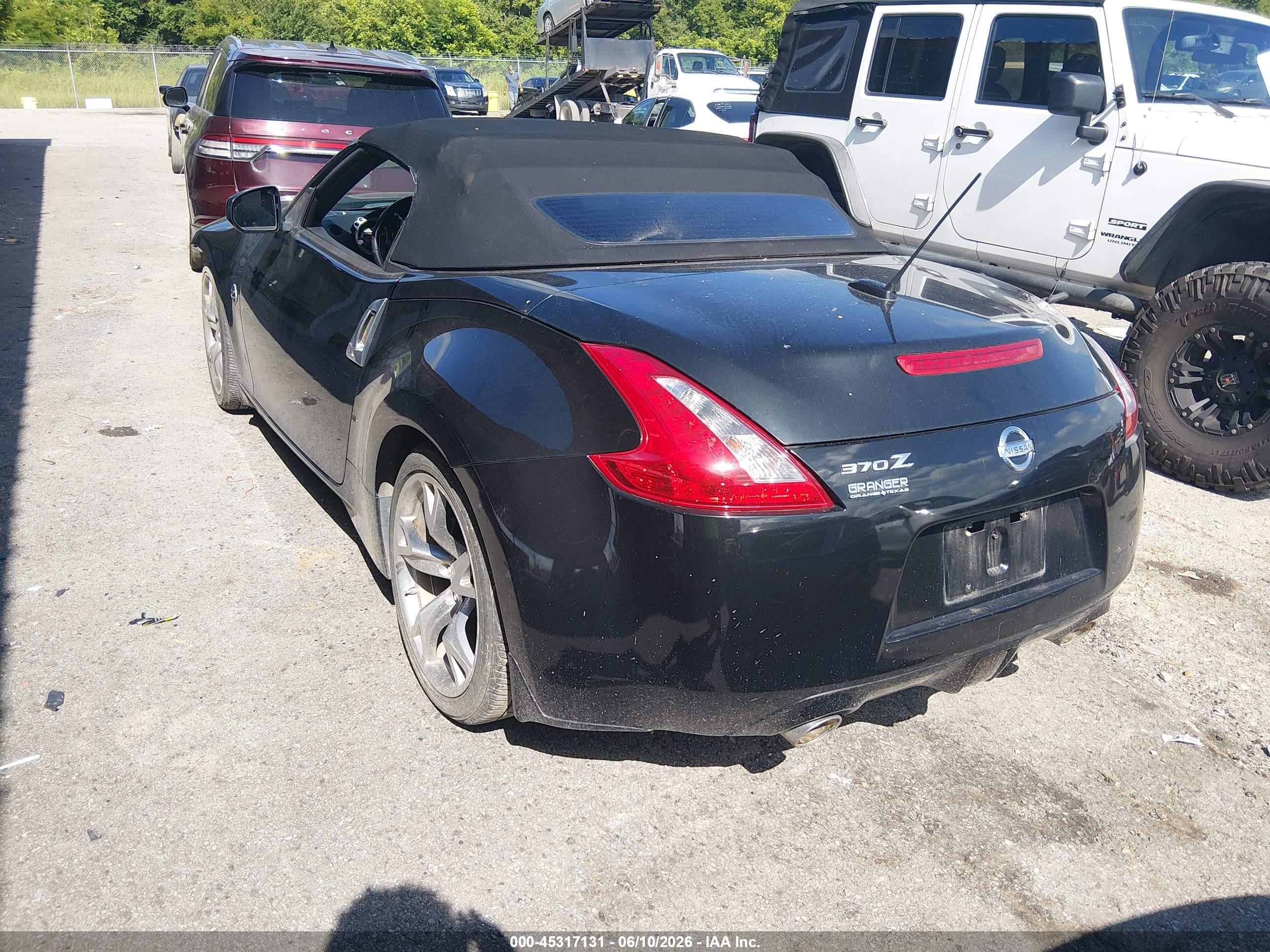 2010 Nissan 370z Touring Black vin: JN1AZ4FH6AM303764