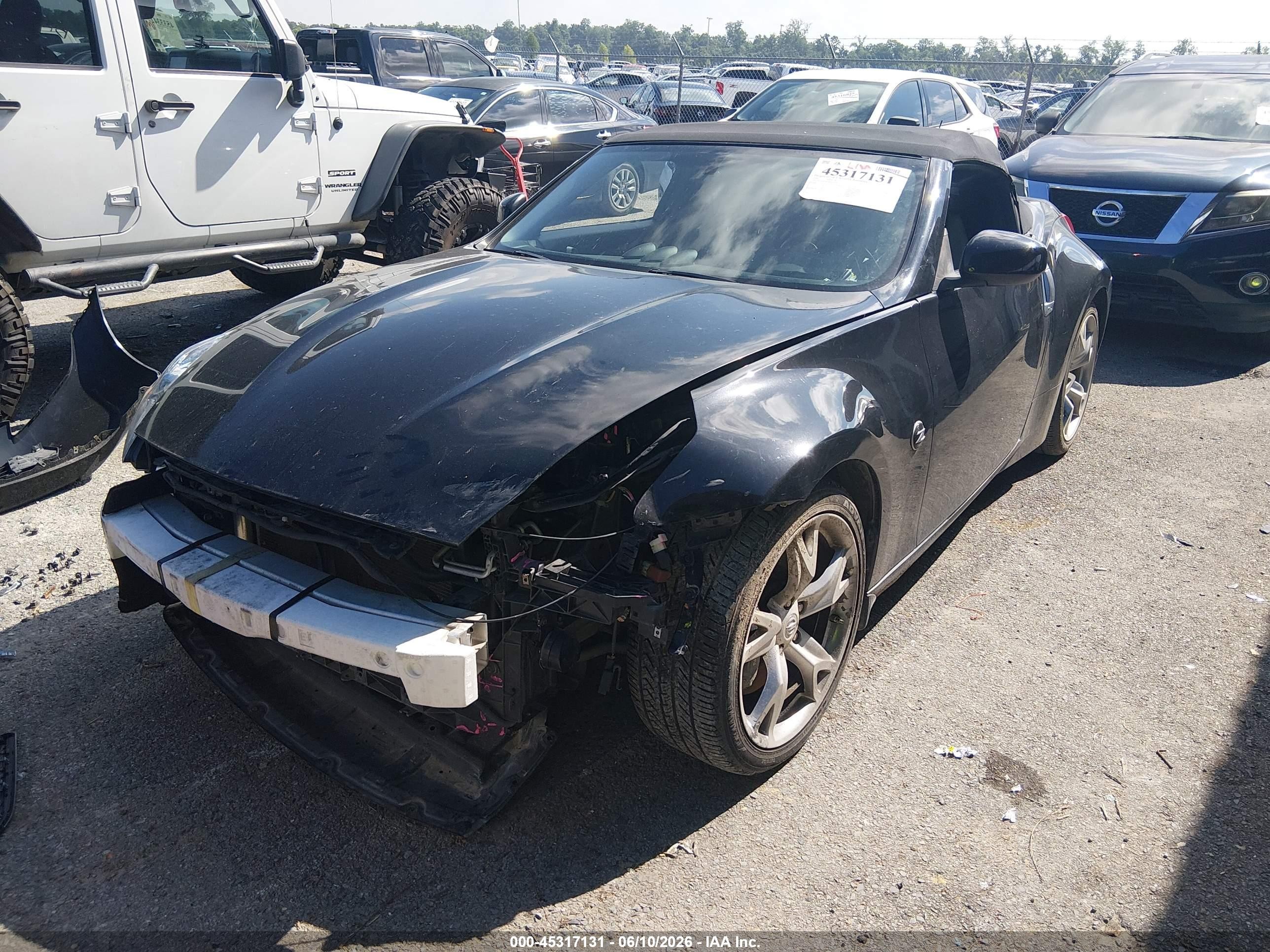 2010 Nissan 370z Touring Black vin: JN1AZ4FH6AM303764