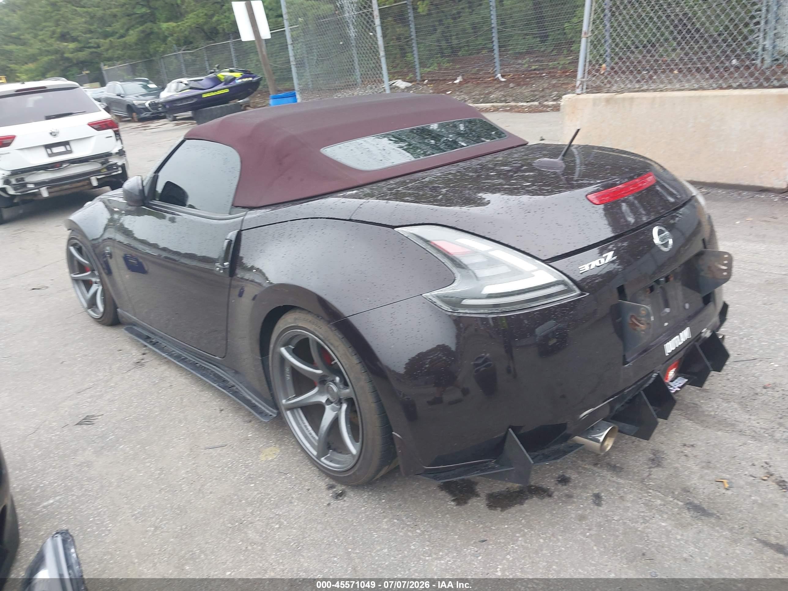 2013 Nissan 370z Touring Бордовый vin: JN1AZ4FH7DM790235