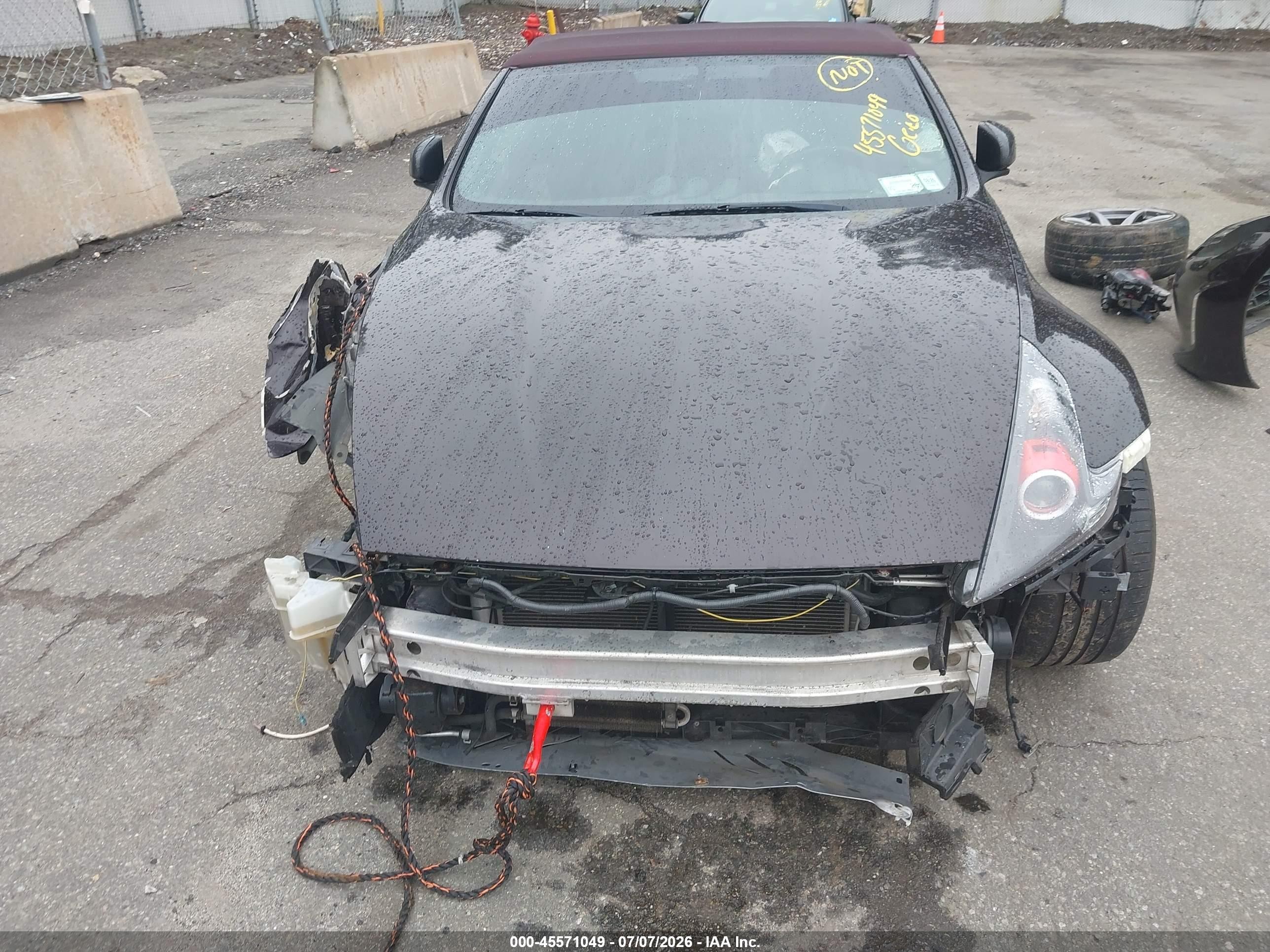 2013 Nissan 370z Touring Бордовый vin: JN1AZ4FH7DM790235