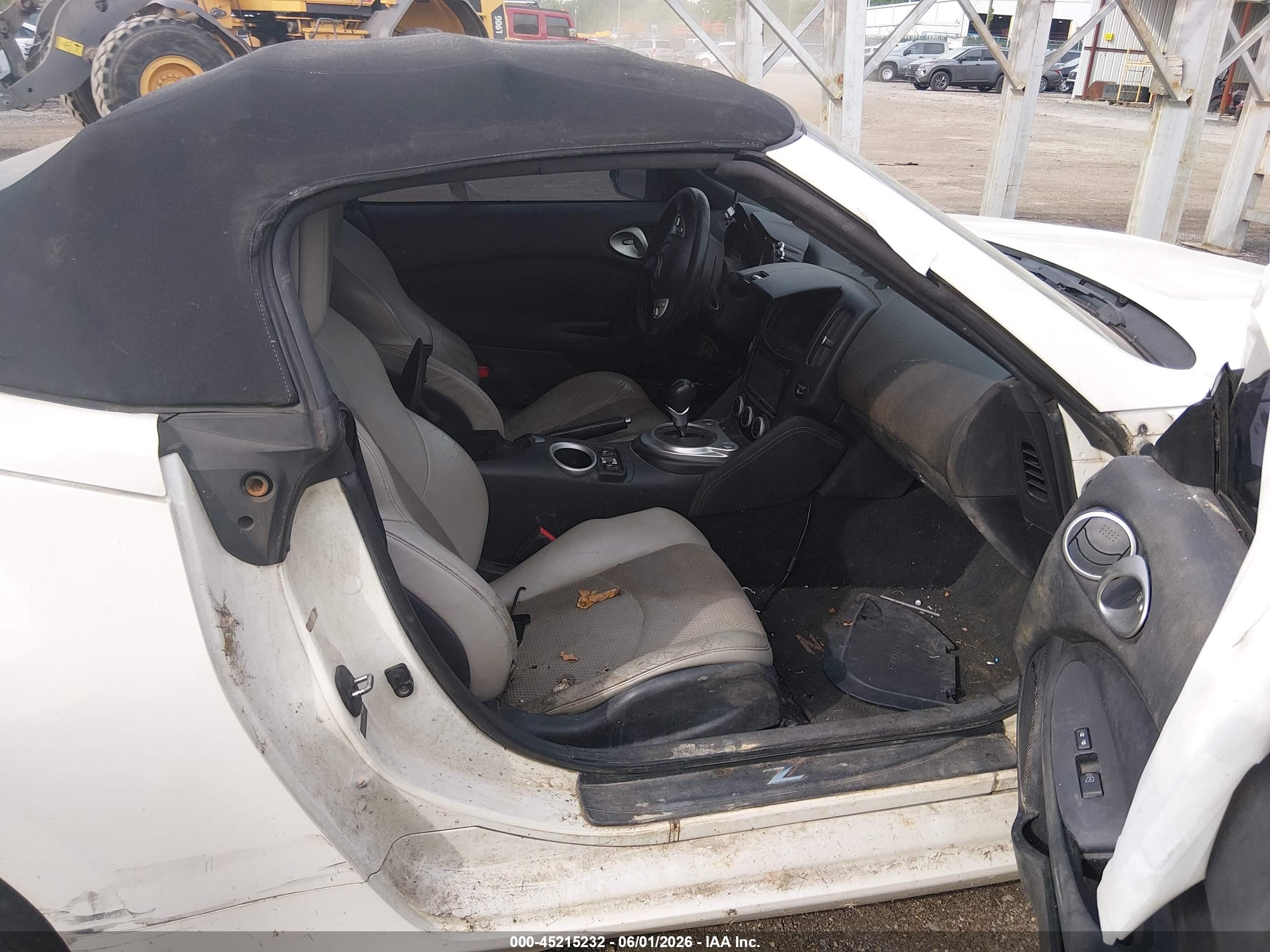 2010 Nissan 370z Touring White vin: JN1AZ4FH8AM302342
