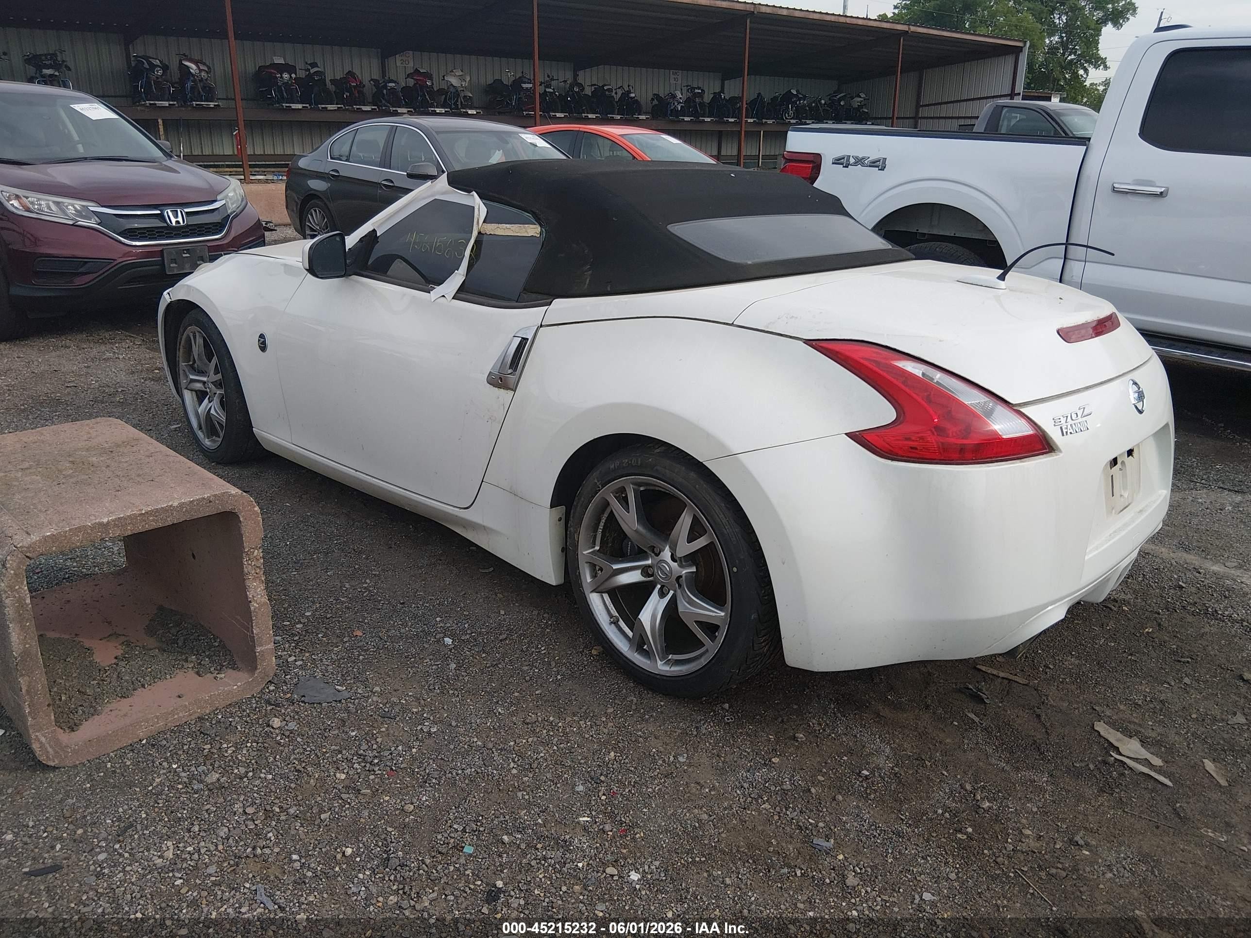 2010 Nissan 370z Touring White vin: JN1AZ4FH8AM302342