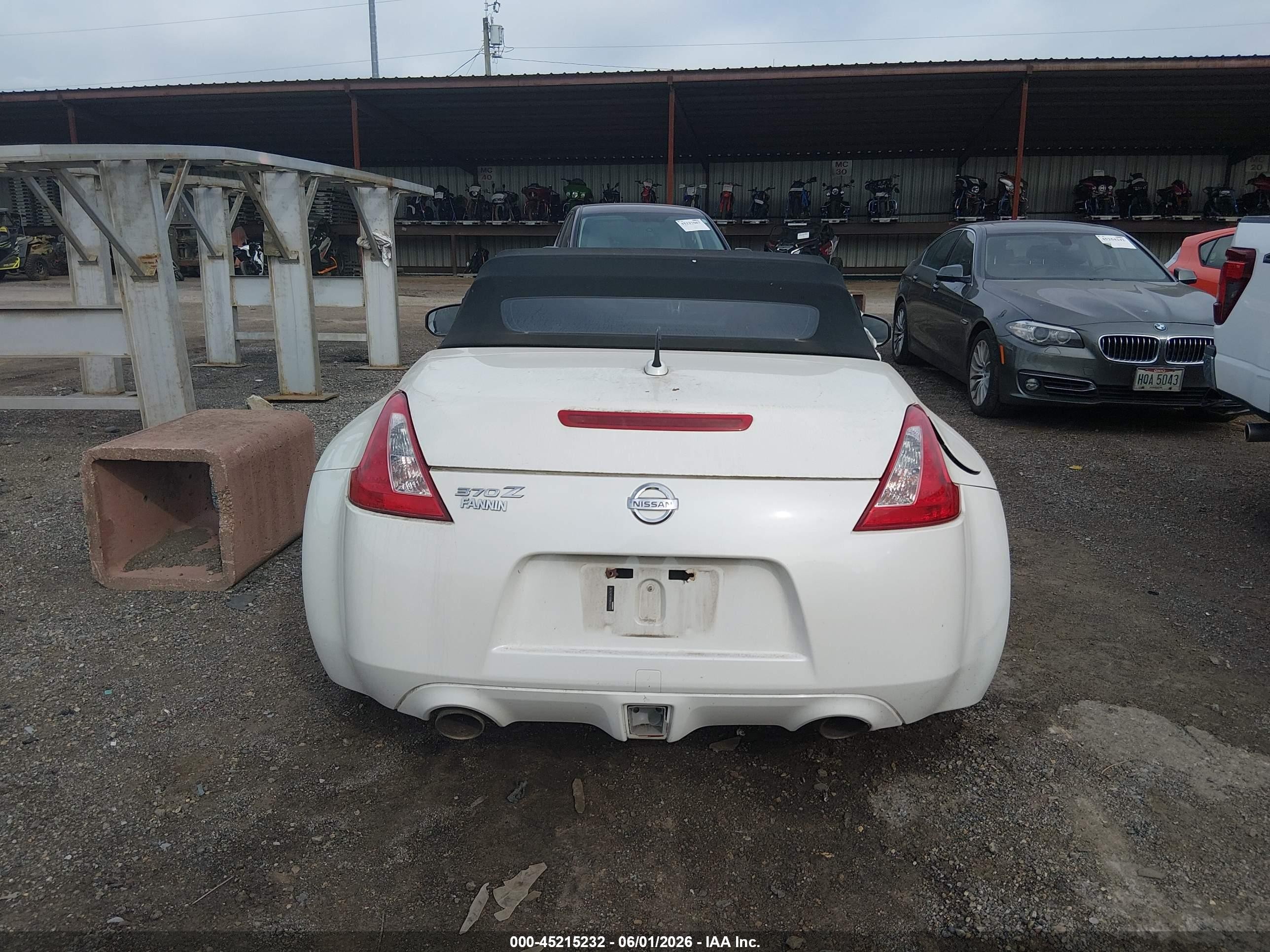 2010 Nissan 370z Touring White vin: JN1AZ4FH8AM302342
