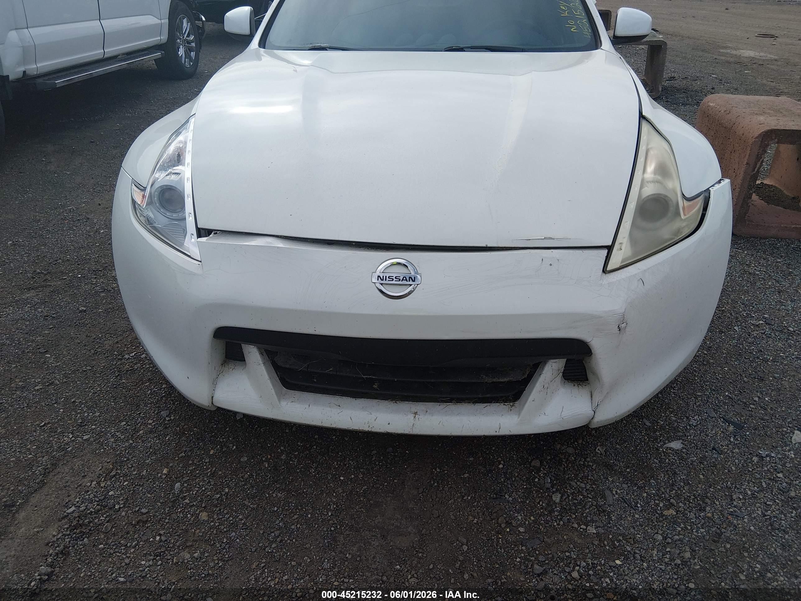 2010 Nissan 370z Touring White vin: JN1AZ4FH8AM302342