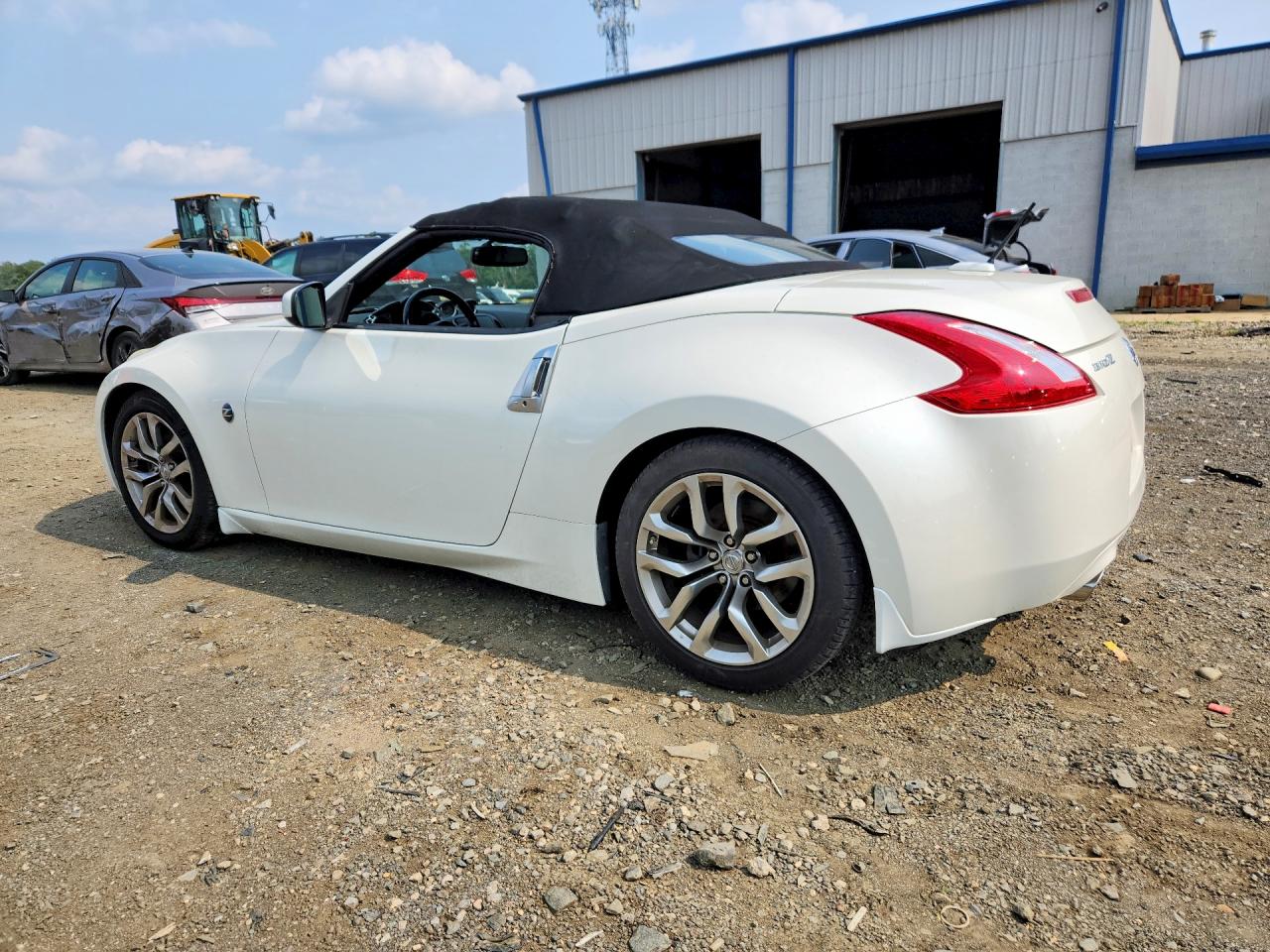 2013 Nissan 370z Roadster White vin: JN1AZ4FH8DM790325