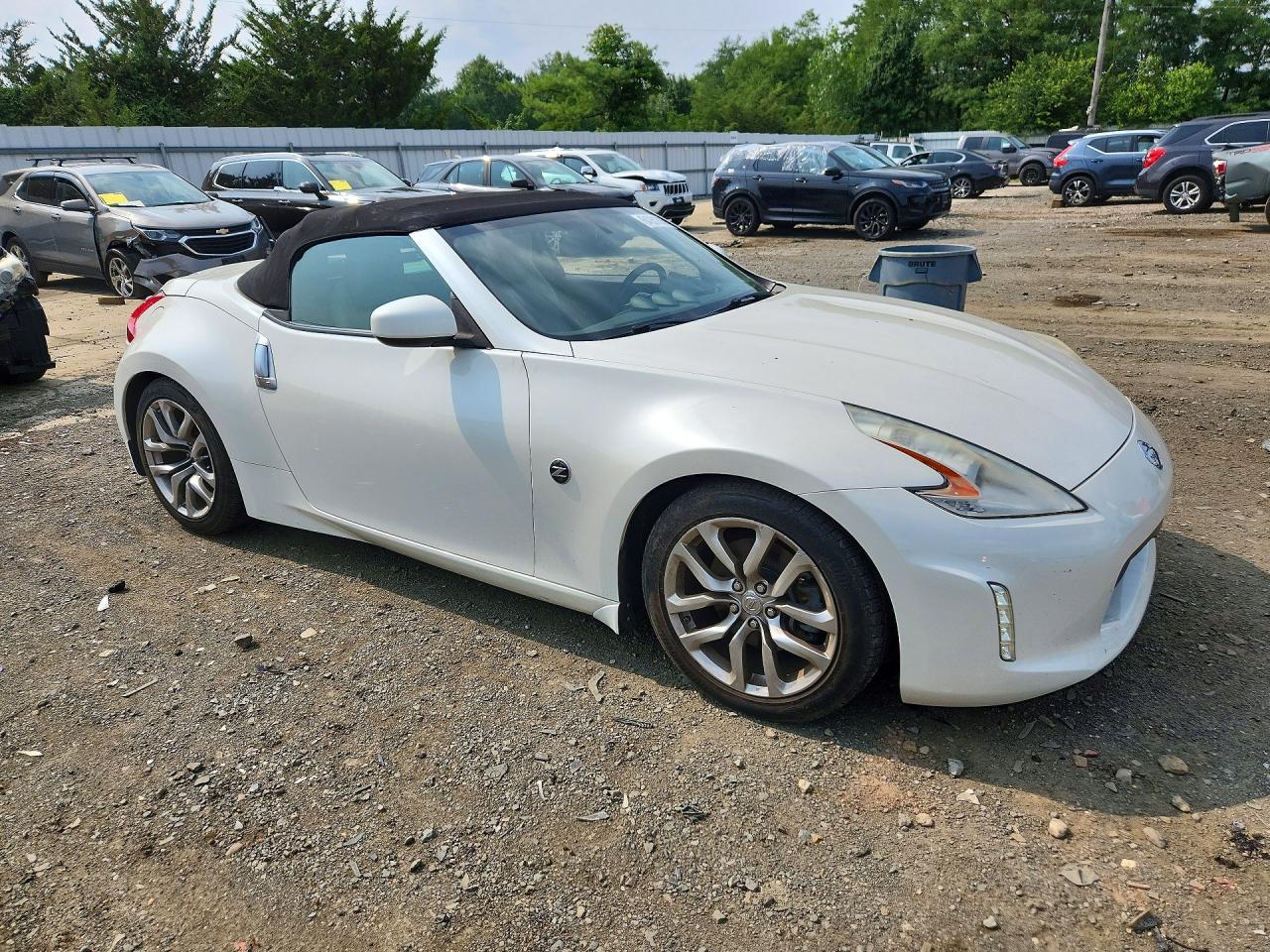 2013 Nissan 370z Roadster White vin: JN1AZ4FH8DM790325