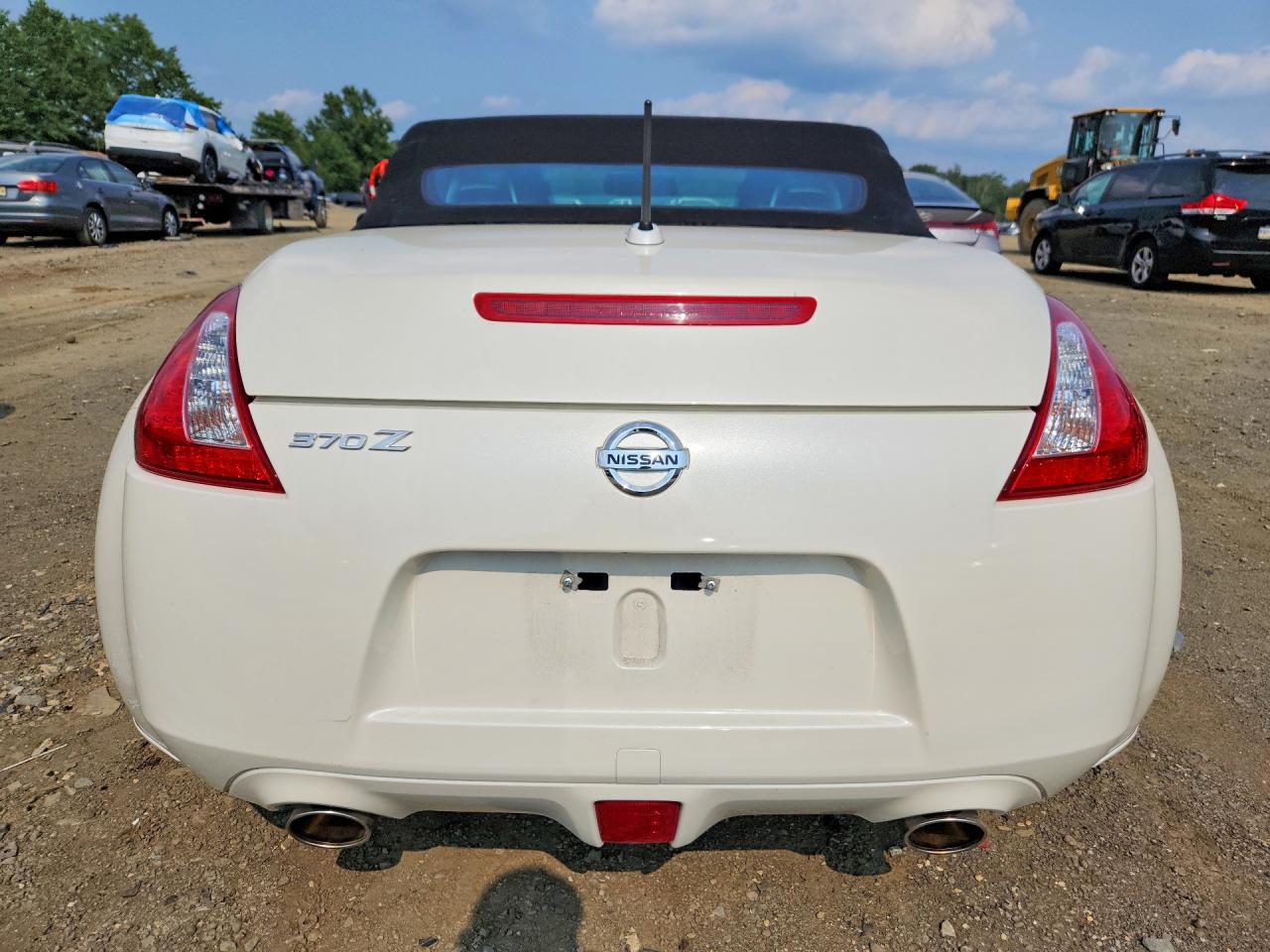 2013 Nissan 370z Roadster White vin: JN1AZ4FH8DM790325