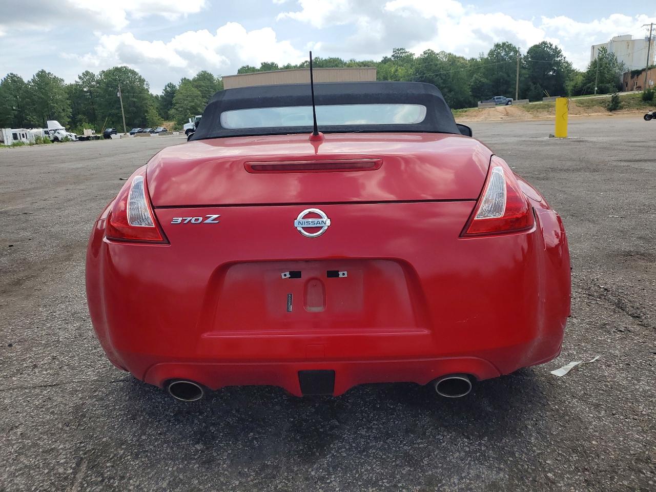 2010 Nissan 370z Roadster Красный vin: JN1AZ4FH9AM304407