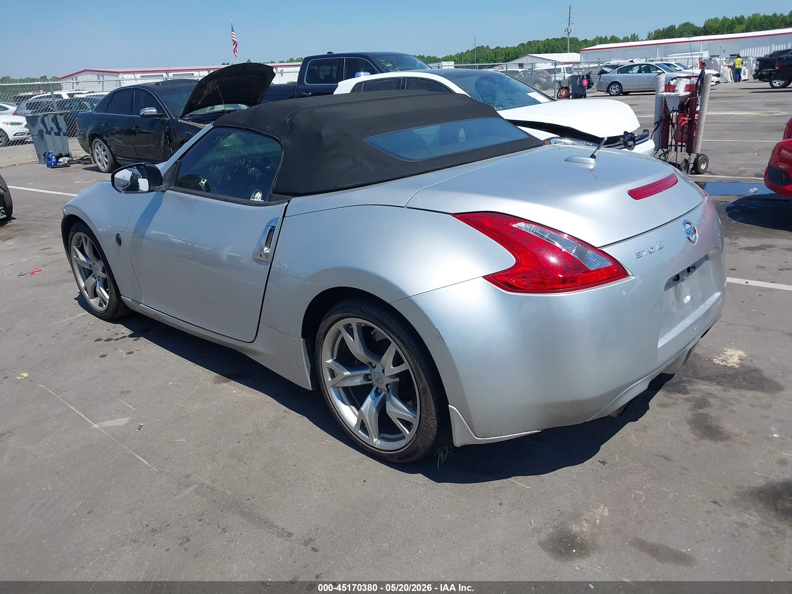2010 Nissan 370z Touring Silver vin: JN1AZ4FHXAM301838