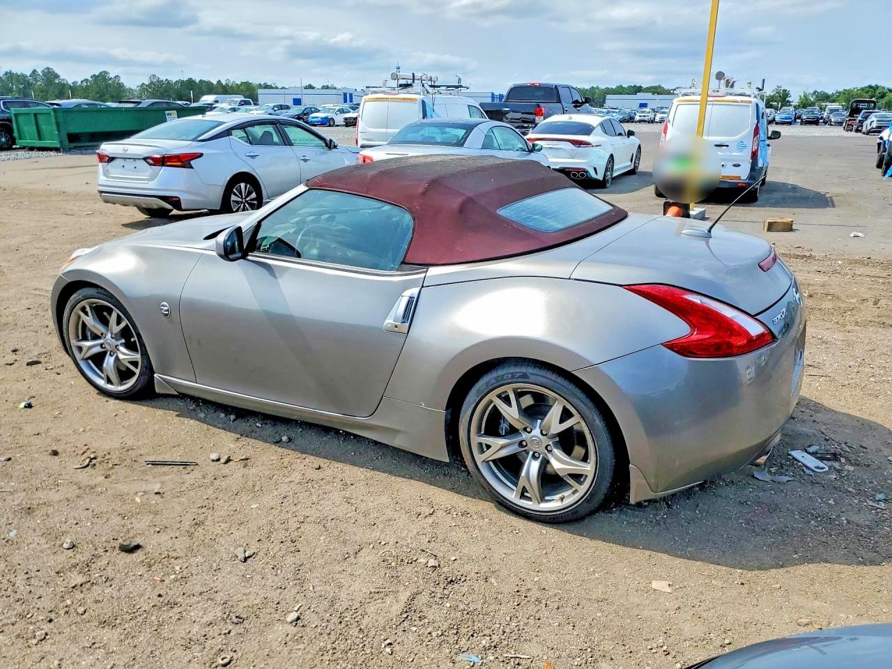 2010 Nissan 370z Roadster Gray vin: JN1AZ4FHXAM303850