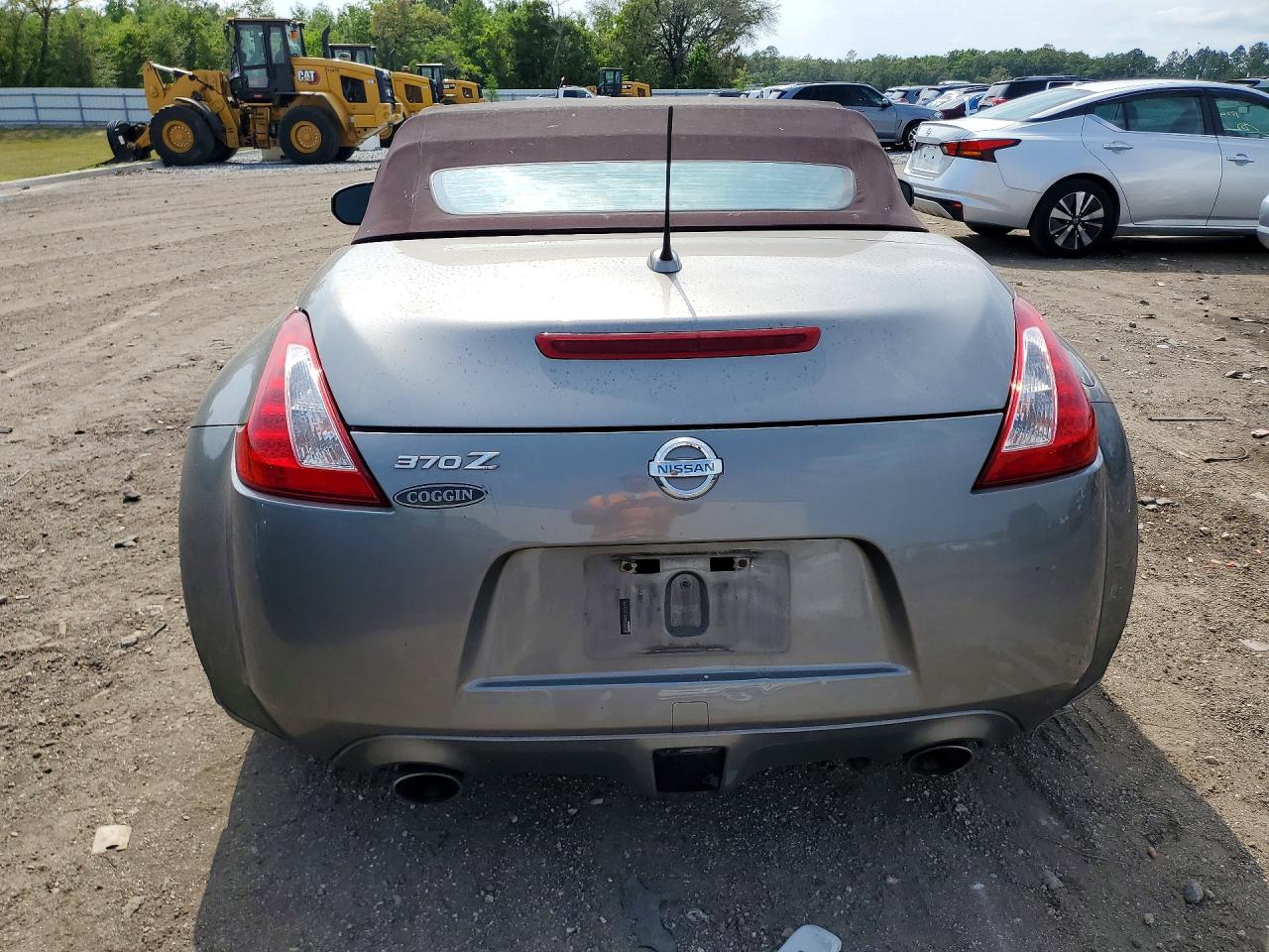 2010 Nissan 370z Roadster Gray vin: JN1AZ4FHXAM303850
