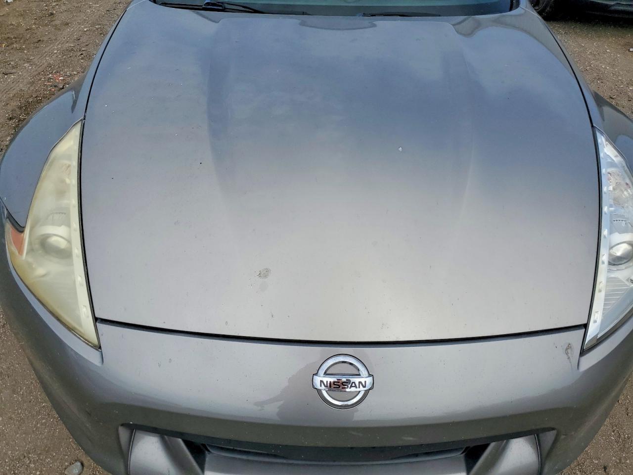 2010 Nissan 370z Roadster Gray vin: JN1AZ4FHXAM303850