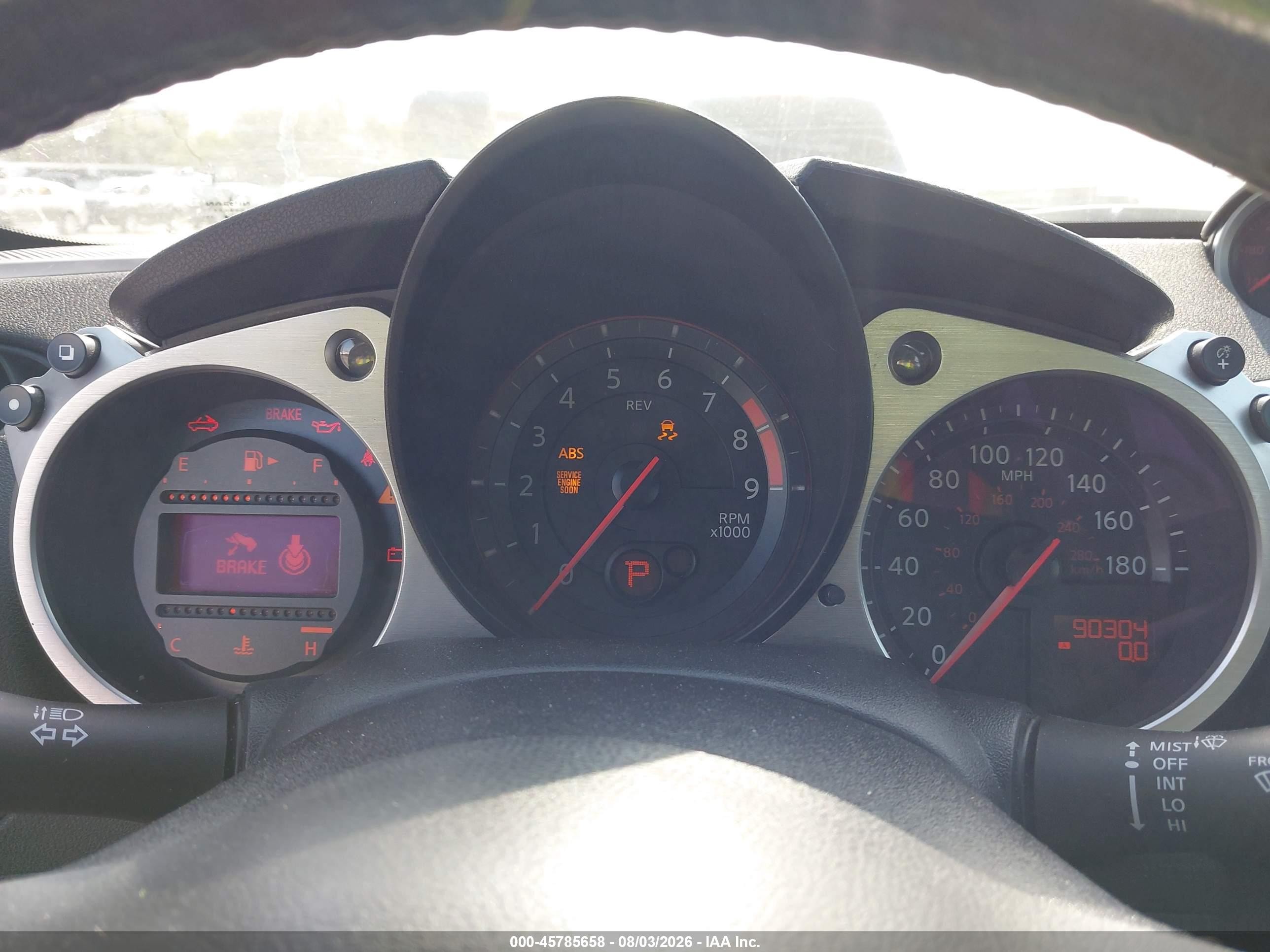 2013 Nissan 370z Touring Orange vin: JN1AZ4FHXDM790097