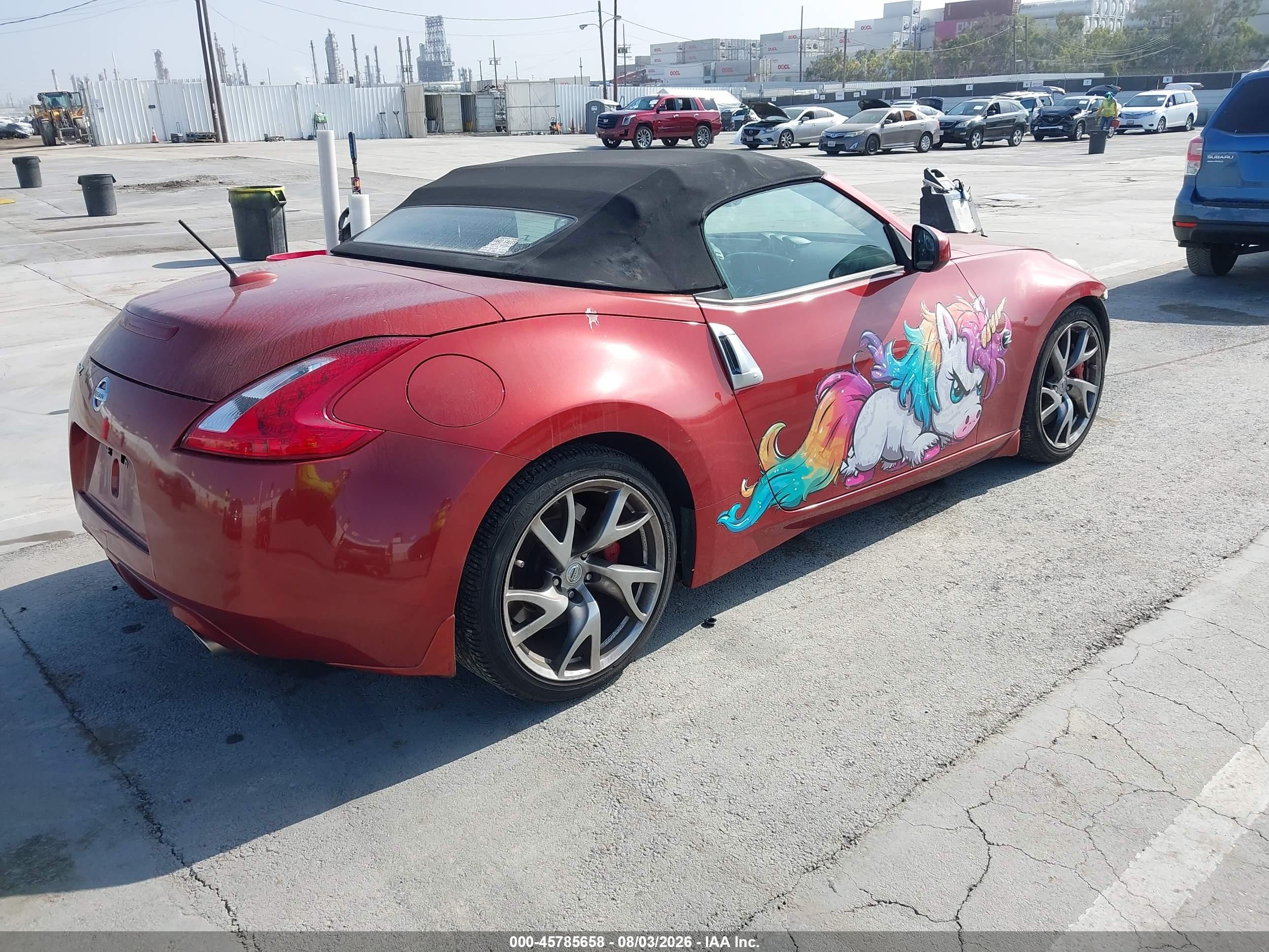 2013 Nissan 370z Touring Orange vin: JN1AZ4FHXDM790097