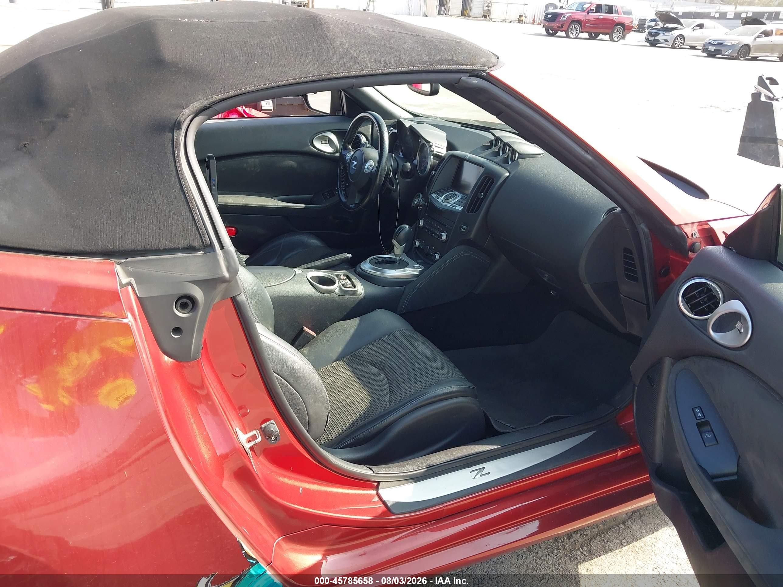 2013 Nissan 370z Touring Orange vin: JN1AZ4FHXDM790097