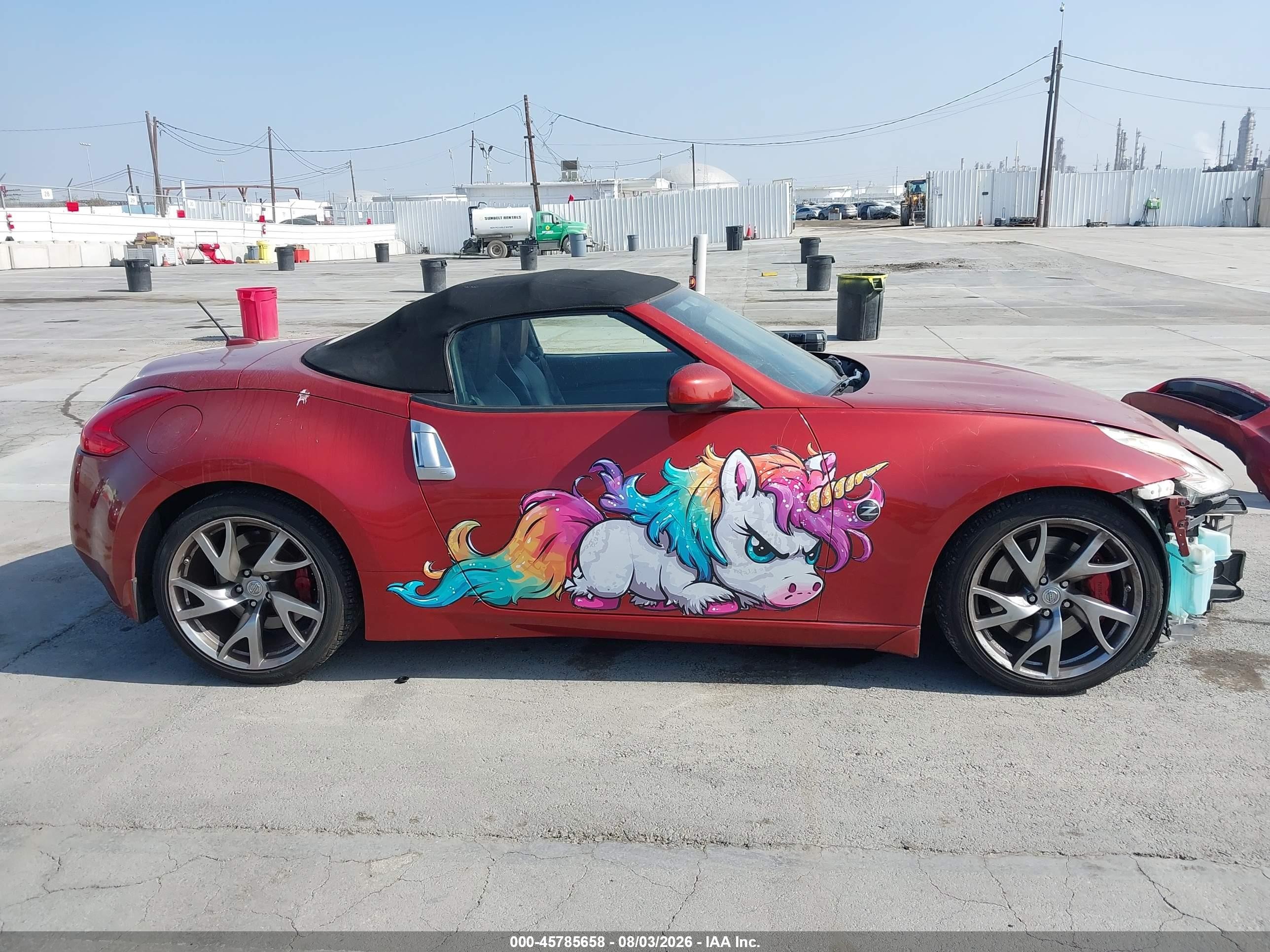 2013 Nissan 370z Touring Orange vin: JN1AZ4FHXDM790097
