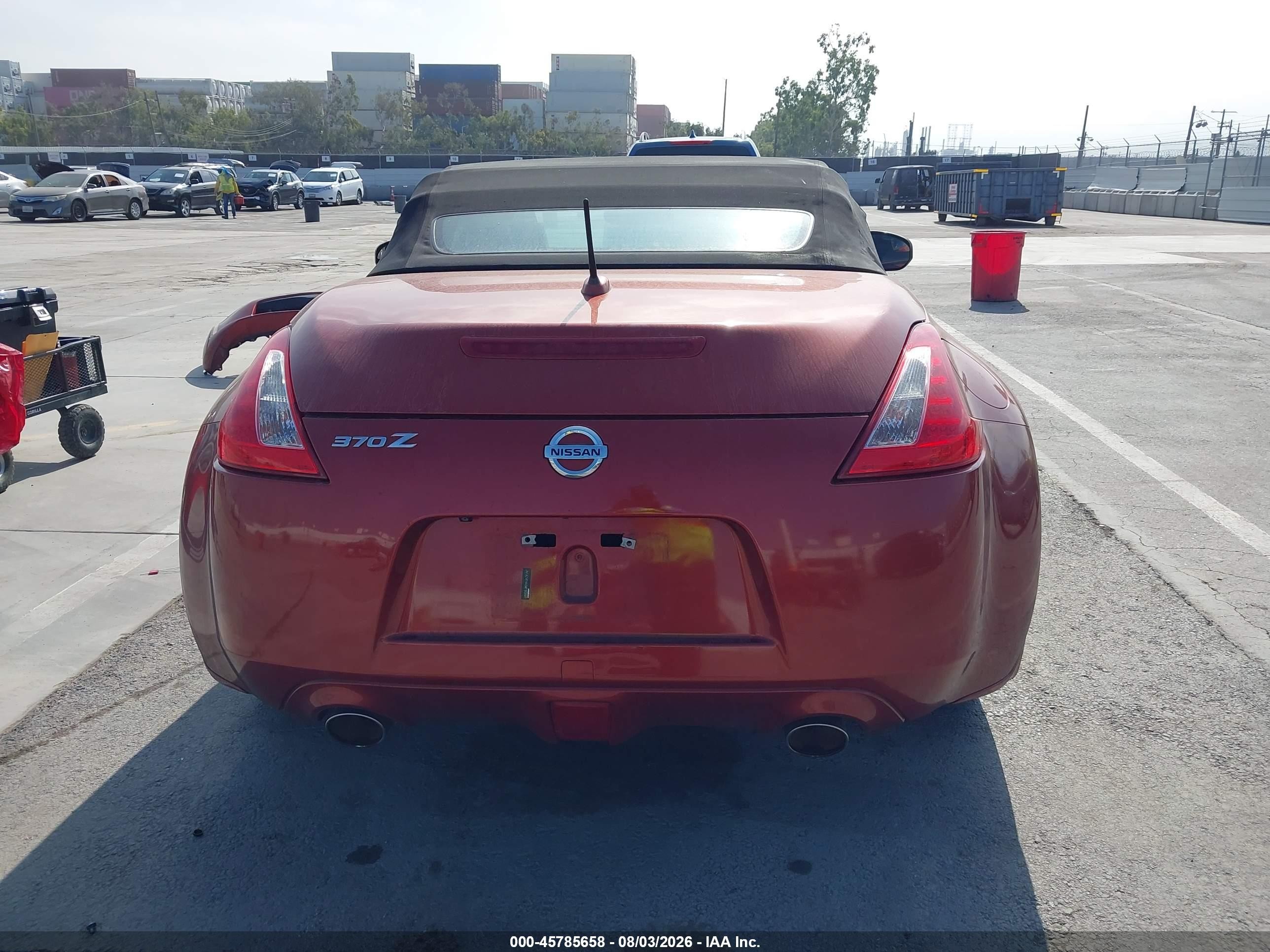 2013 Nissan 370z Touring Orange vin: JN1AZ4FHXDM790097