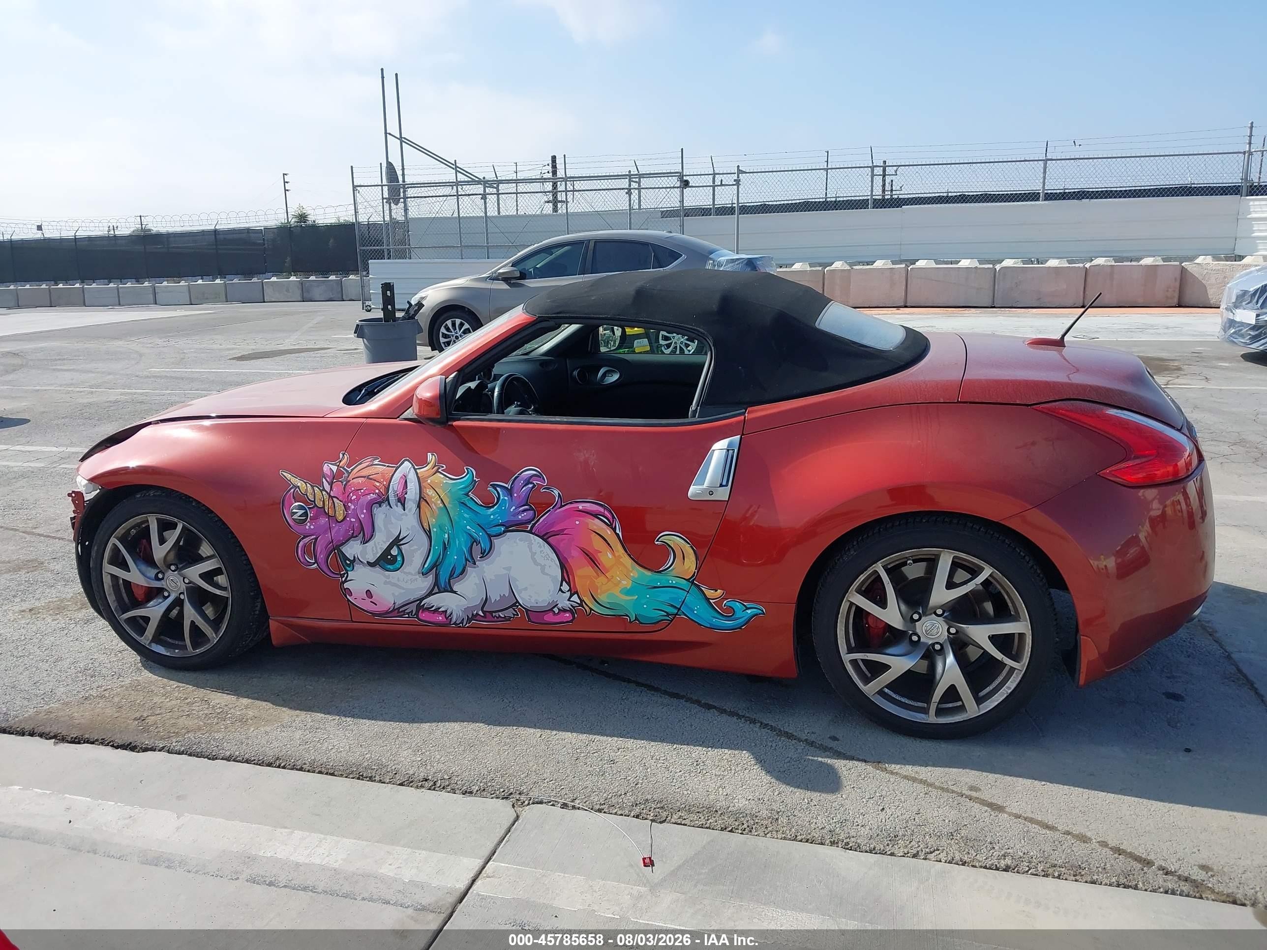2013 Nissan 370z Touring Orange vin: JN1AZ4FHXDM790097