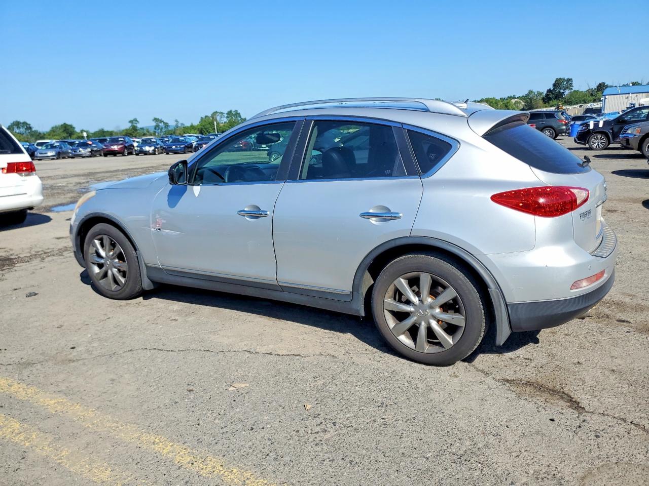 2013 Infiniti Ex37 Base Silver vin: JN1BJ0HP0DM430328
