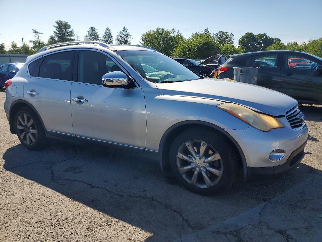 2013 Infiniti Ex37 Base Silver vin: JN1BJ0HP0DM430328