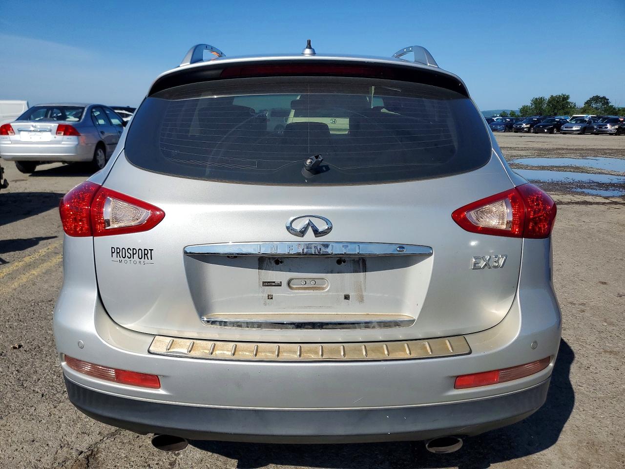 2013 Infiniti Ex37 Base Silver vin: JN1BJ0HP0DM430328