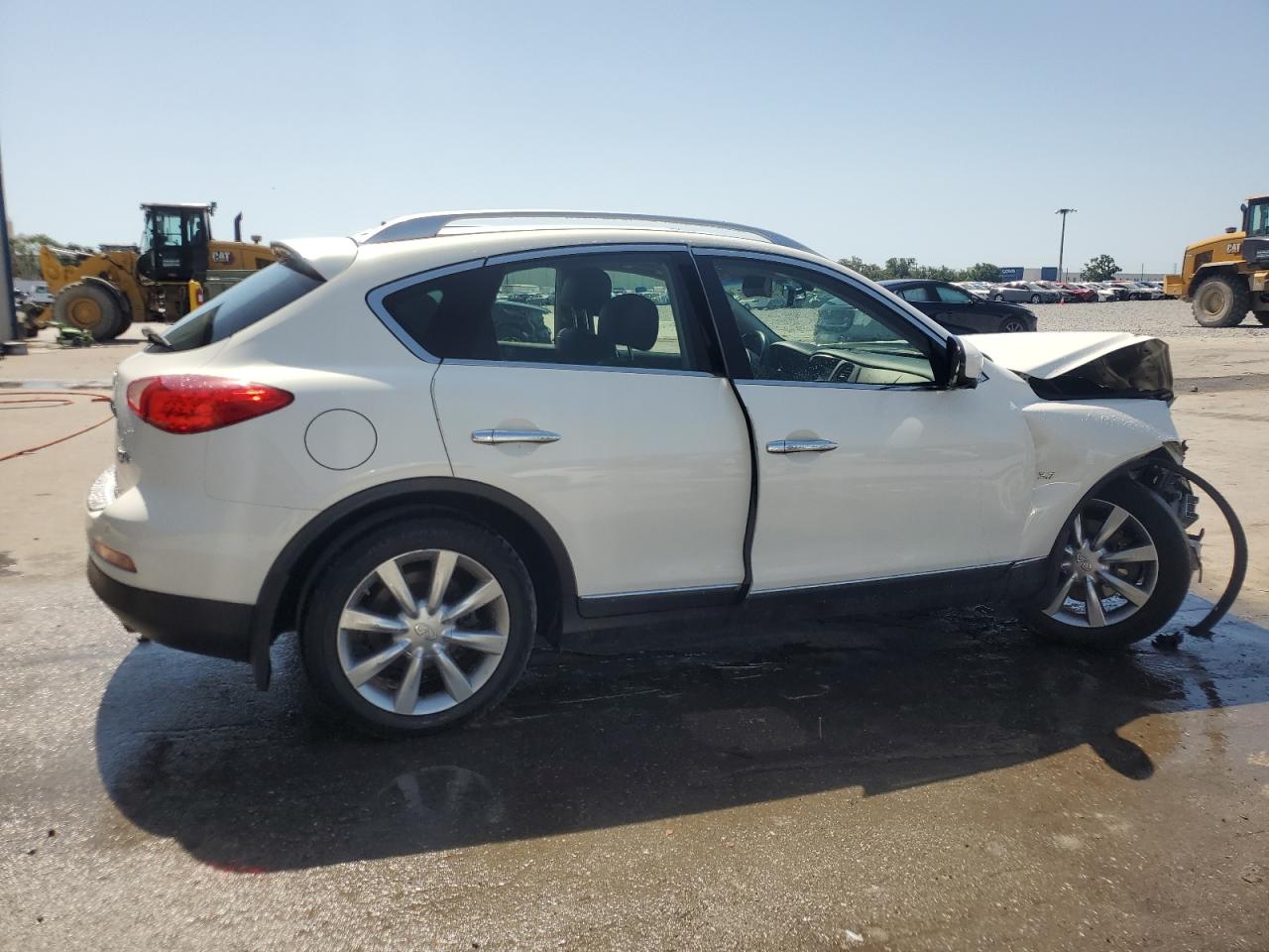 2015 Infiniti Qx50 Белый vin: JN1BJ0HP0FM731121