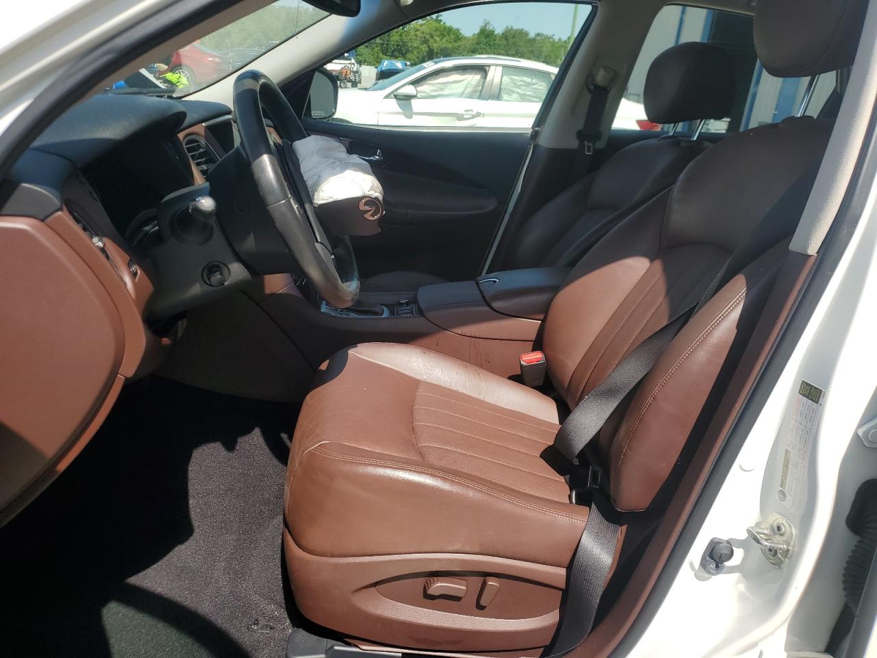 2015 Infiniti Qx50 Белый vin: JN1BJ0HP0FM731121