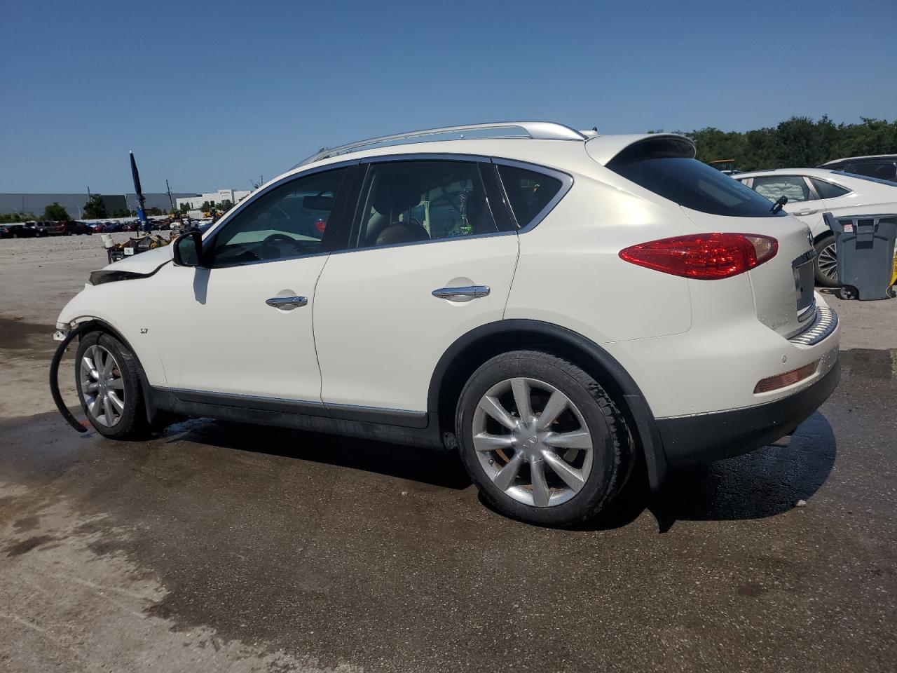 2015 Infiniti Qx50 Белый vin: JN1BJ0HP0FM731121