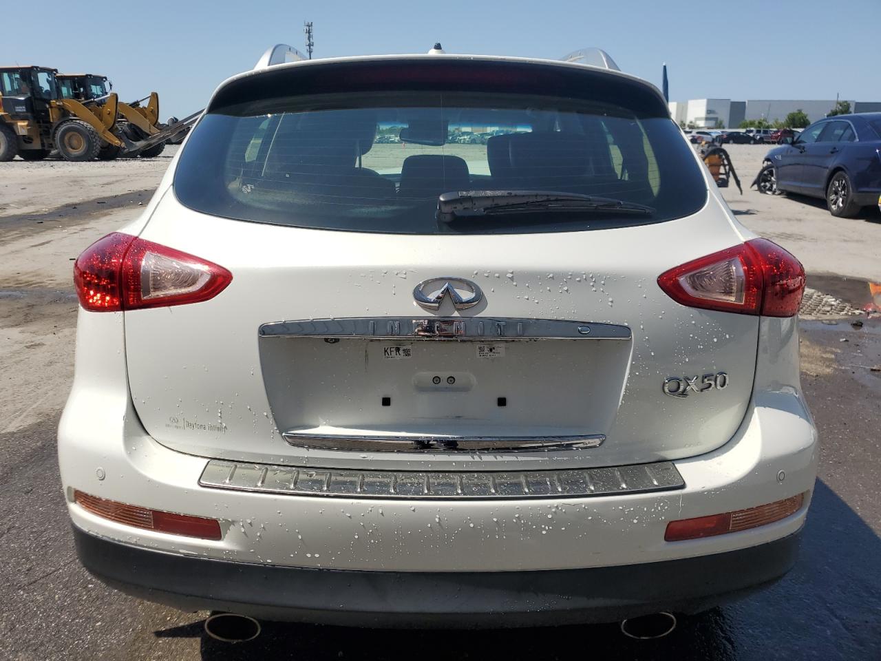 2015 Infiniti Qx50 Белый vin: JN1BJ0HP0FM731121