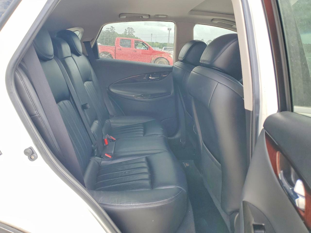 2013 Infiniti Ex37 Base White vin: JN1BJ0HP1DM430242