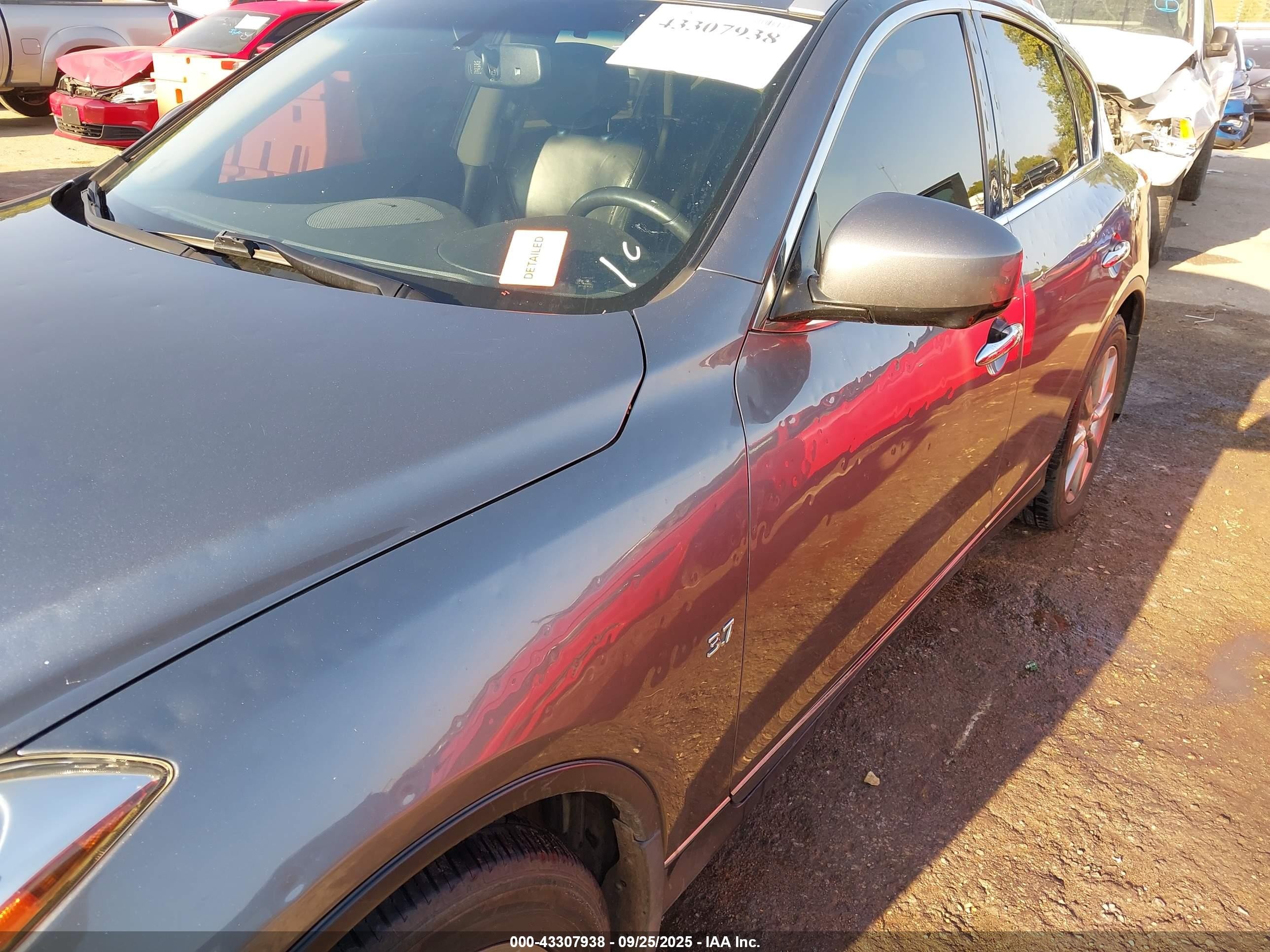 2015 Infiniti Qx50 Journey Серый vin: JN1BJ0HP1FM730690