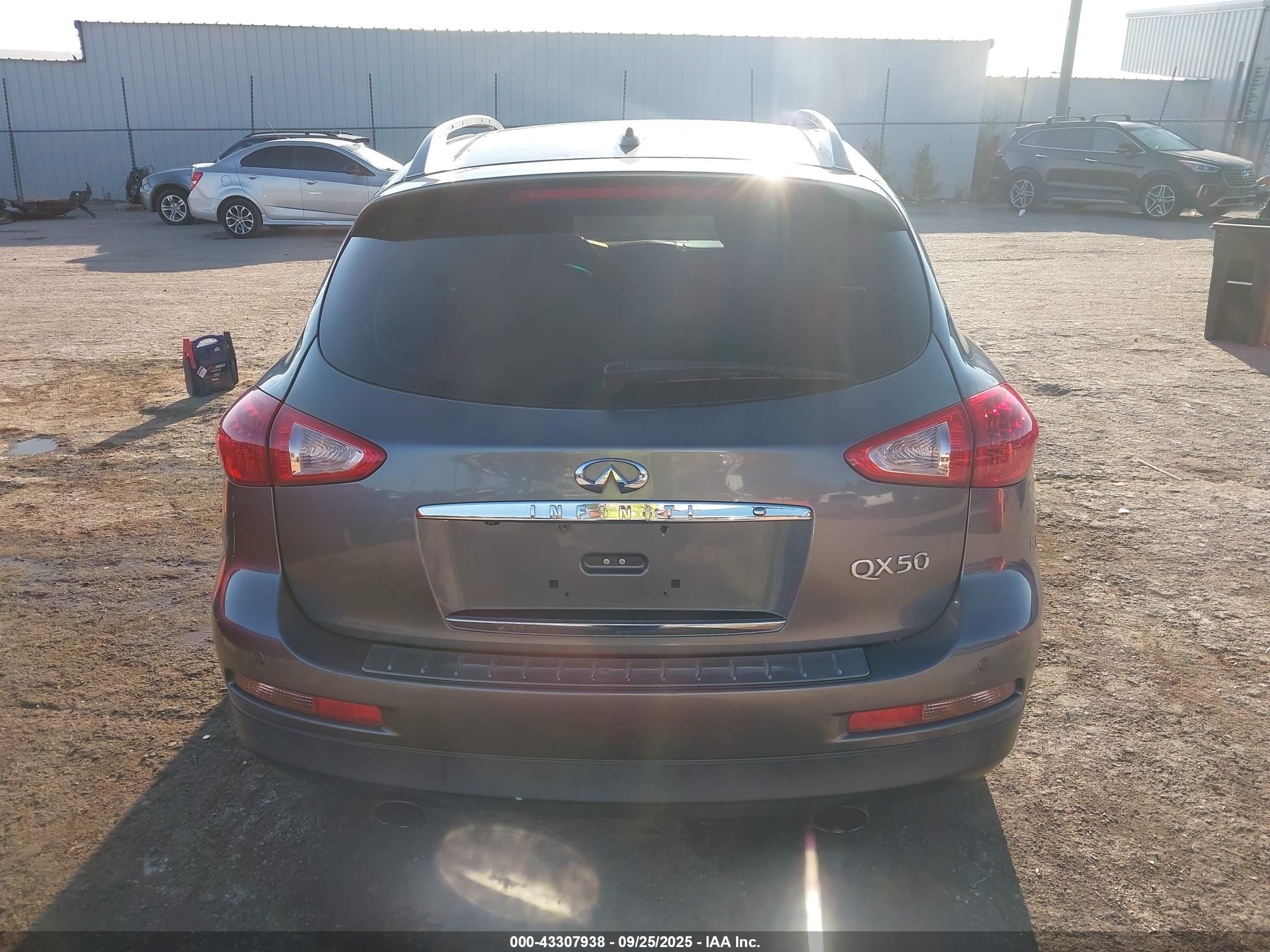2015 Infiniti Qx50 Journey Серый vin: JN1BJ0HP1FM730690