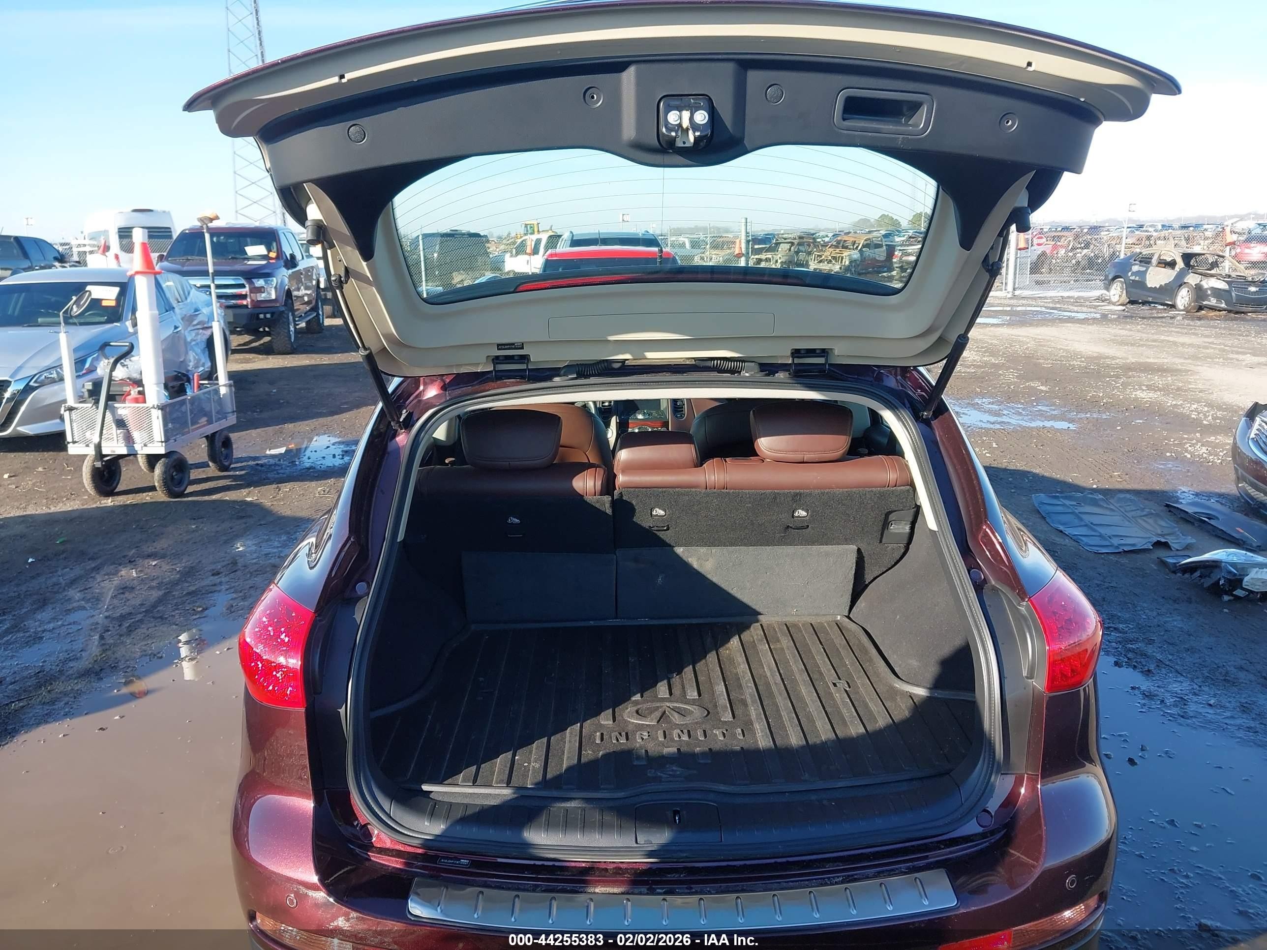 2015 Infiniti Qx50 Journey Red vin: JN1BJ0HP1FM730897