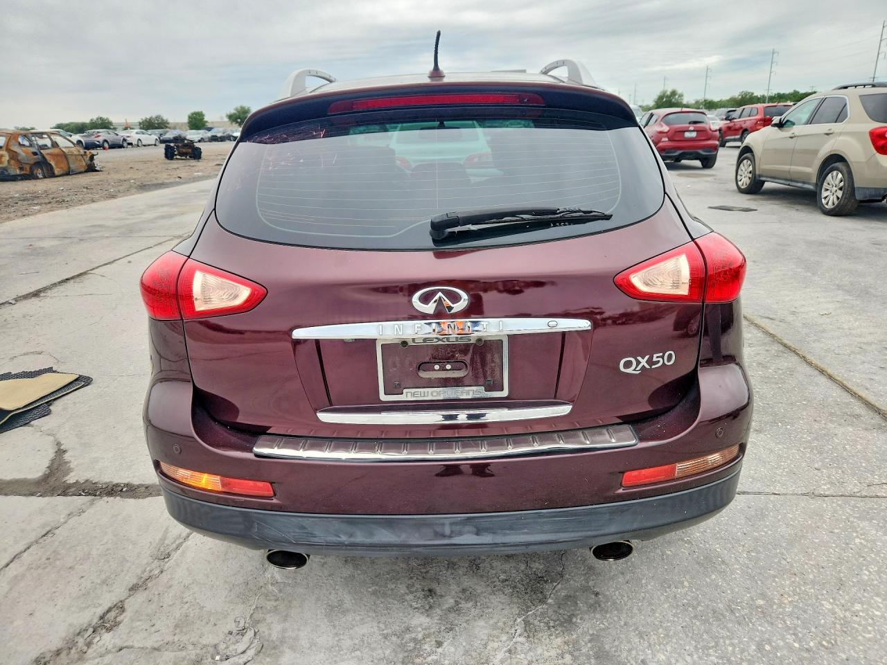 2015 Infiniti Qx50 Journey Бордовый vin: JN1BJ0HP1FM731130