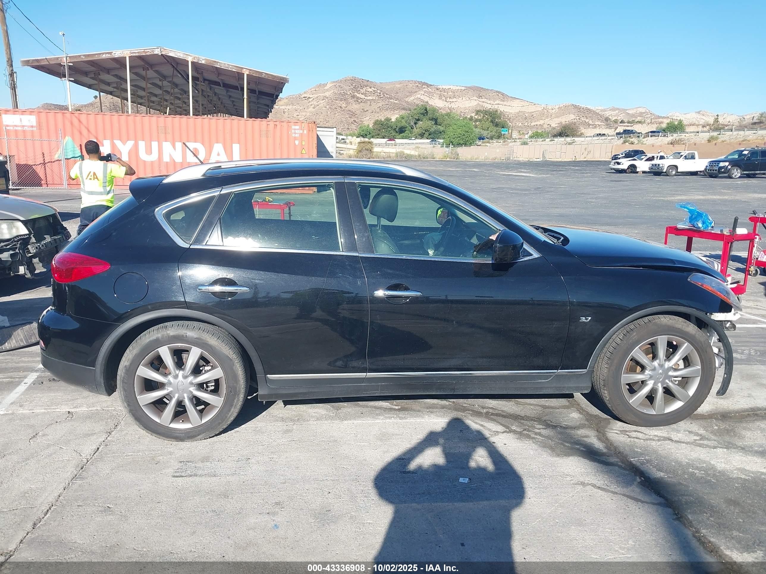 2015 Infiniti Qx50 Journey Black vin: JN1BJ0HP2FM730021