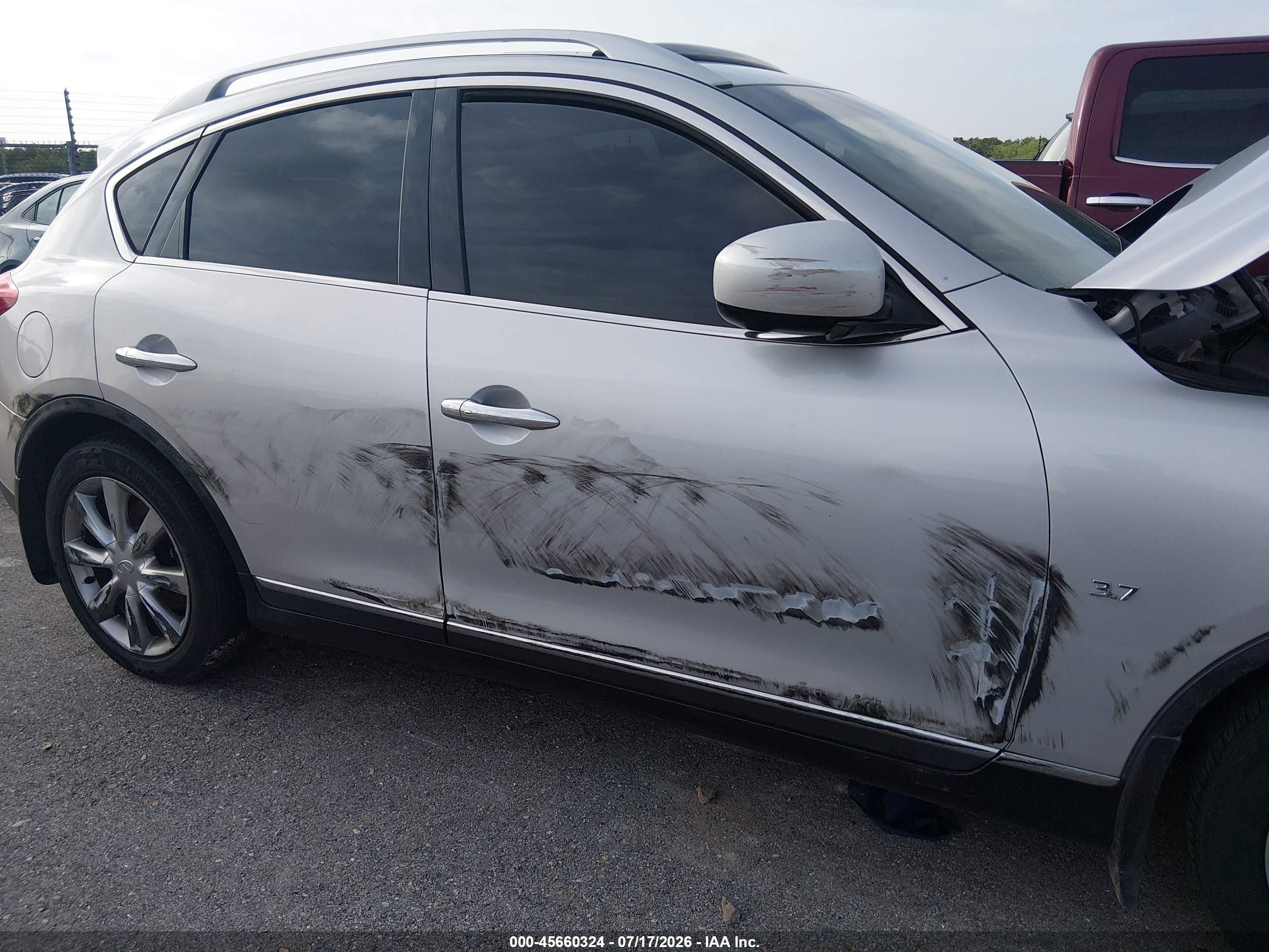 2015 Infiniti Qx50 Journey Silver vin: JN1BJ0HP2FM730200