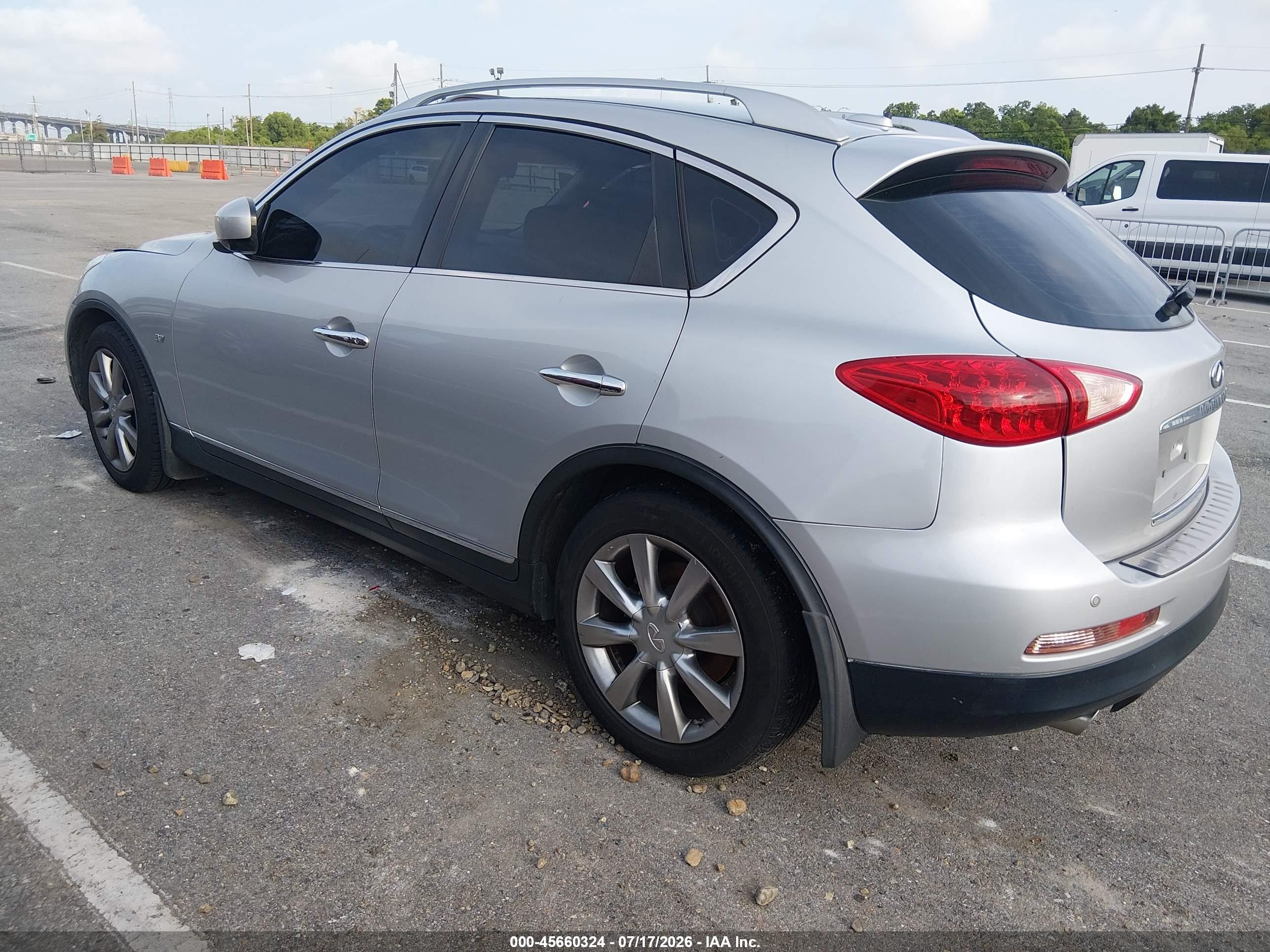 2015 Infiniti Qx50 Journey Silver vin: JN1BJ0HP2FM730200