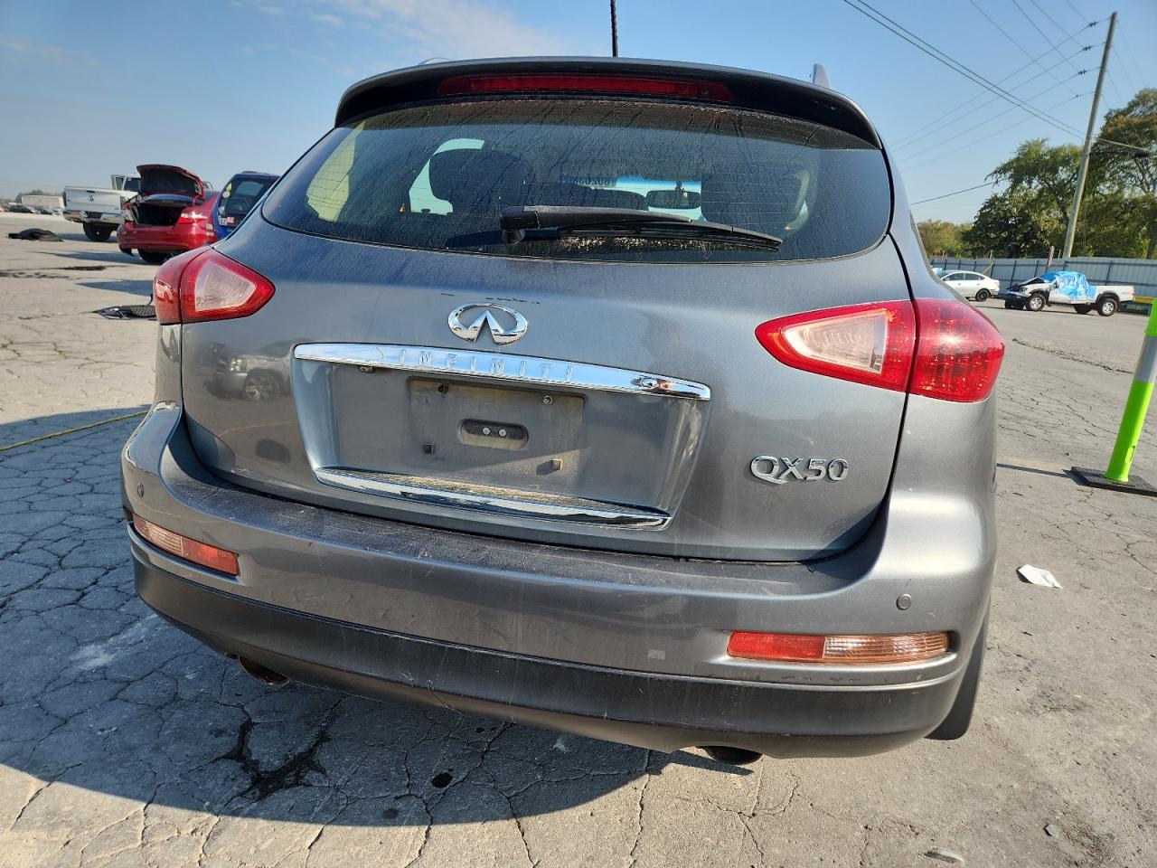 2015 Infiniti Qx50 Gray vin: JN1BJ0HP2FM731220