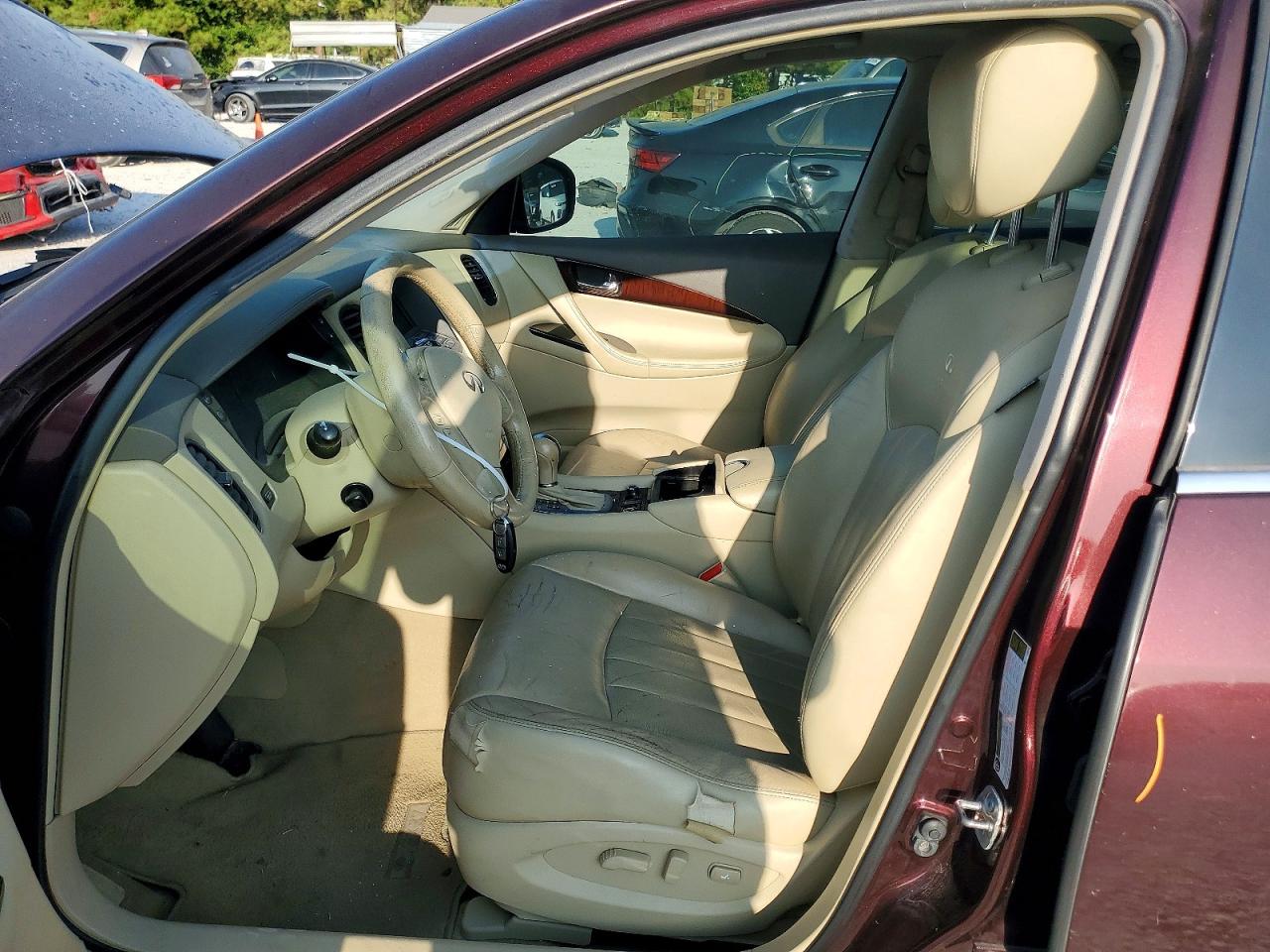 2013 Infiniti Ex37 Base Burgundy vin: JN1BJ0HP3DM430548
