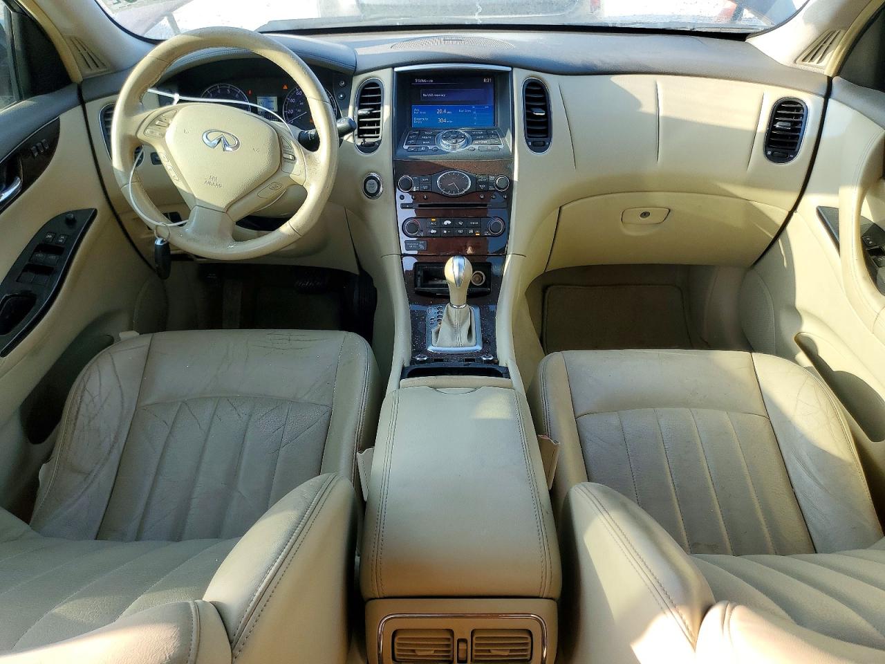 2013 Infiniti Ex37 Base Burgundy vin: JN1BJ0HP3DM430548