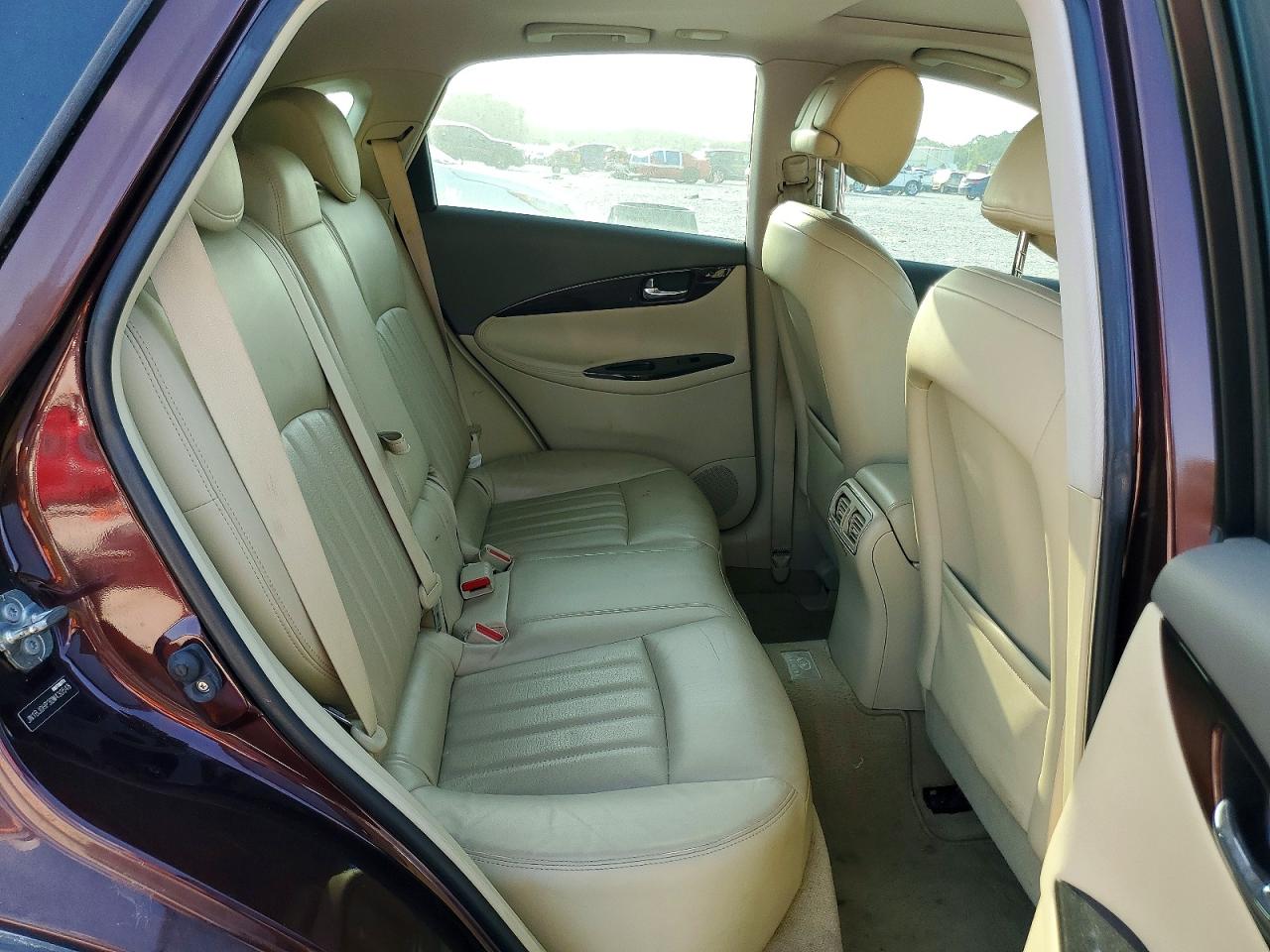 2013 Infiniti Ex37 Base Burgundy vin: JN1BJ0HP3DM430548