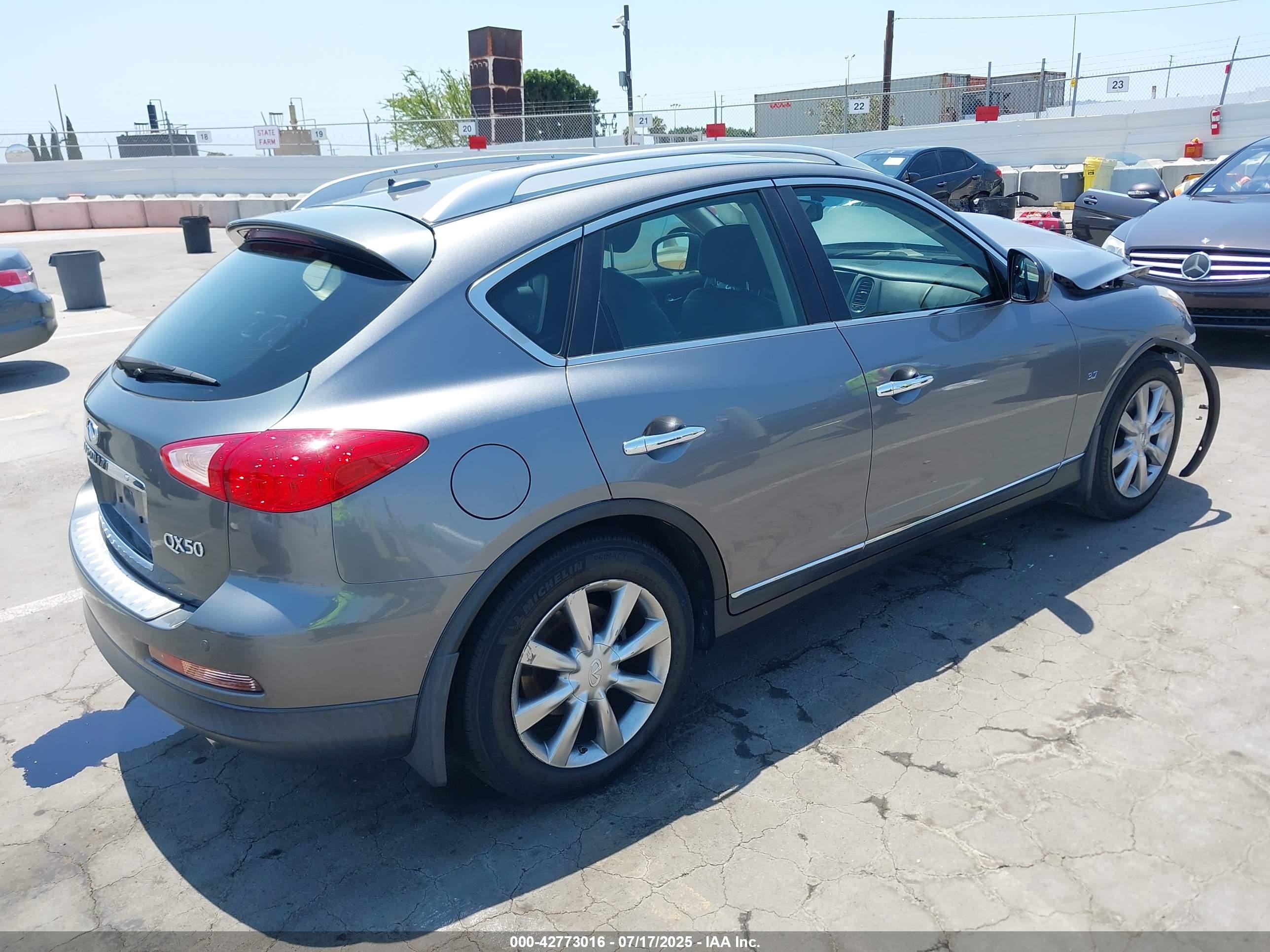 2015 Infiniti Qx50 Journey Серый vin: JN1BJ0HP3FM730951