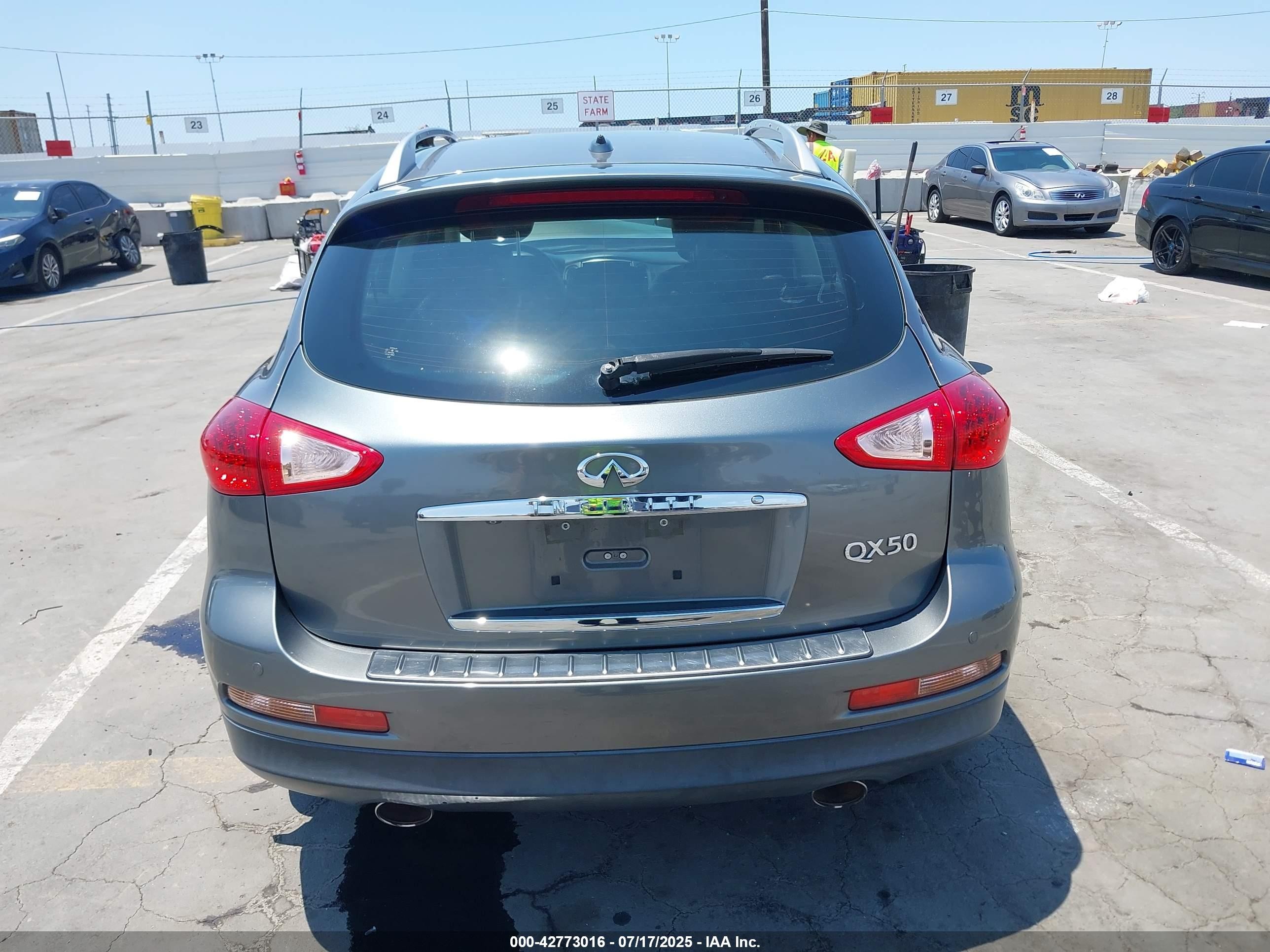 2015 Infiniti Qx50 Journey Серый vin: JN1BJ0HP3FM730951