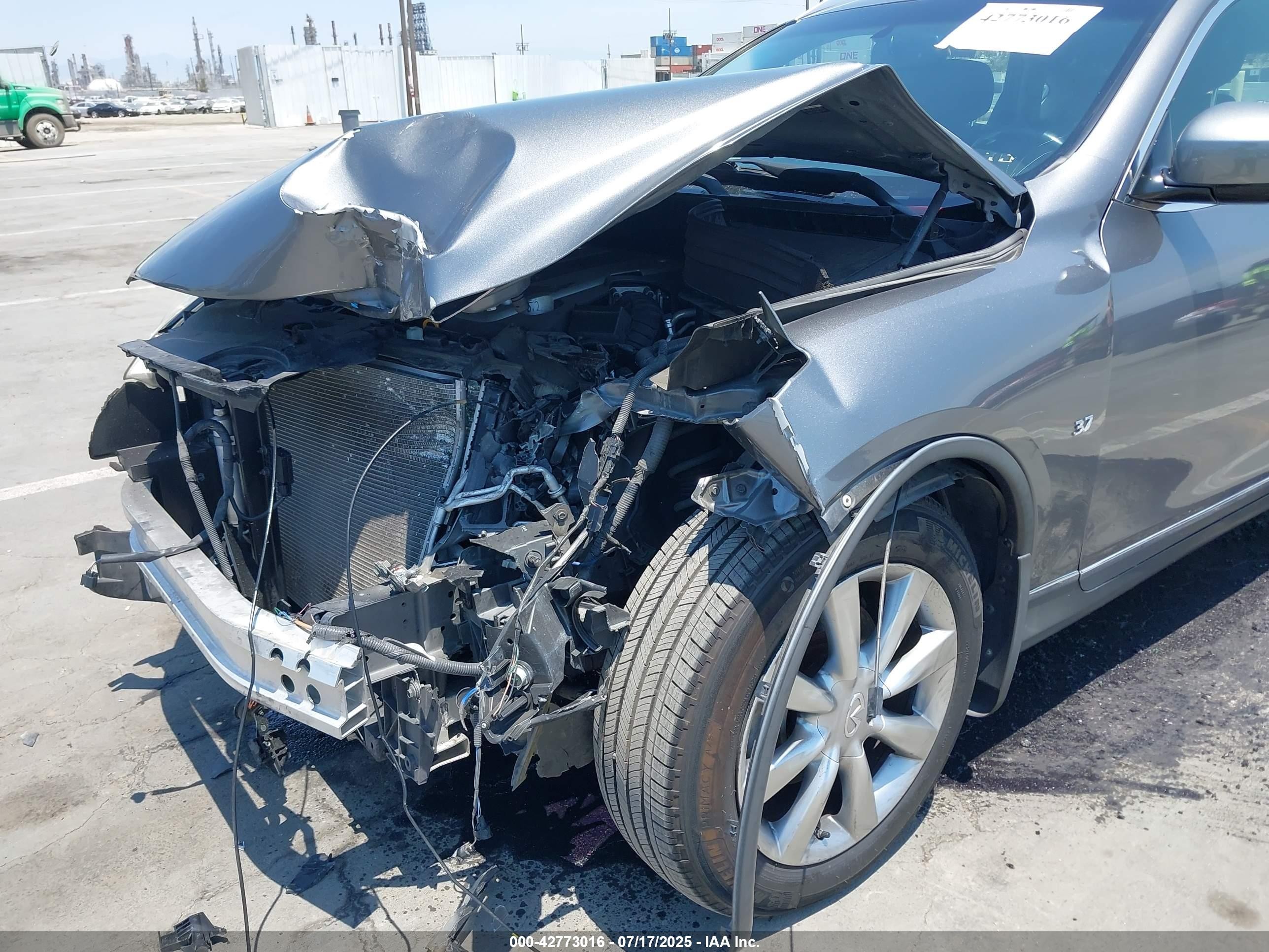 2015 Infiniti Qx50 Journey Серый vin: JN1BJ0HP3FM730951
