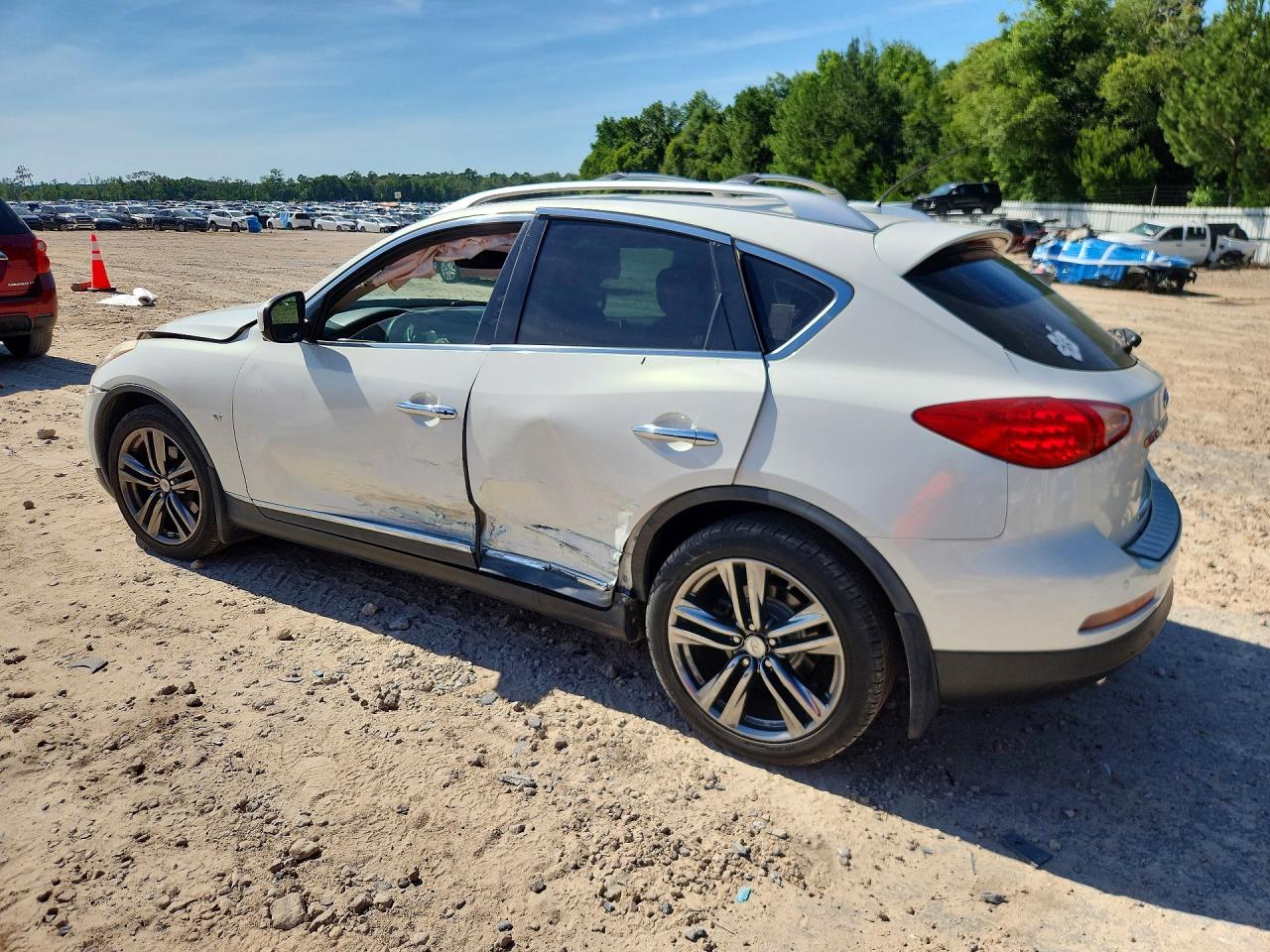 2015 Infiniti Qx50 Journey White vin: JN1BJ0HP4FM730022