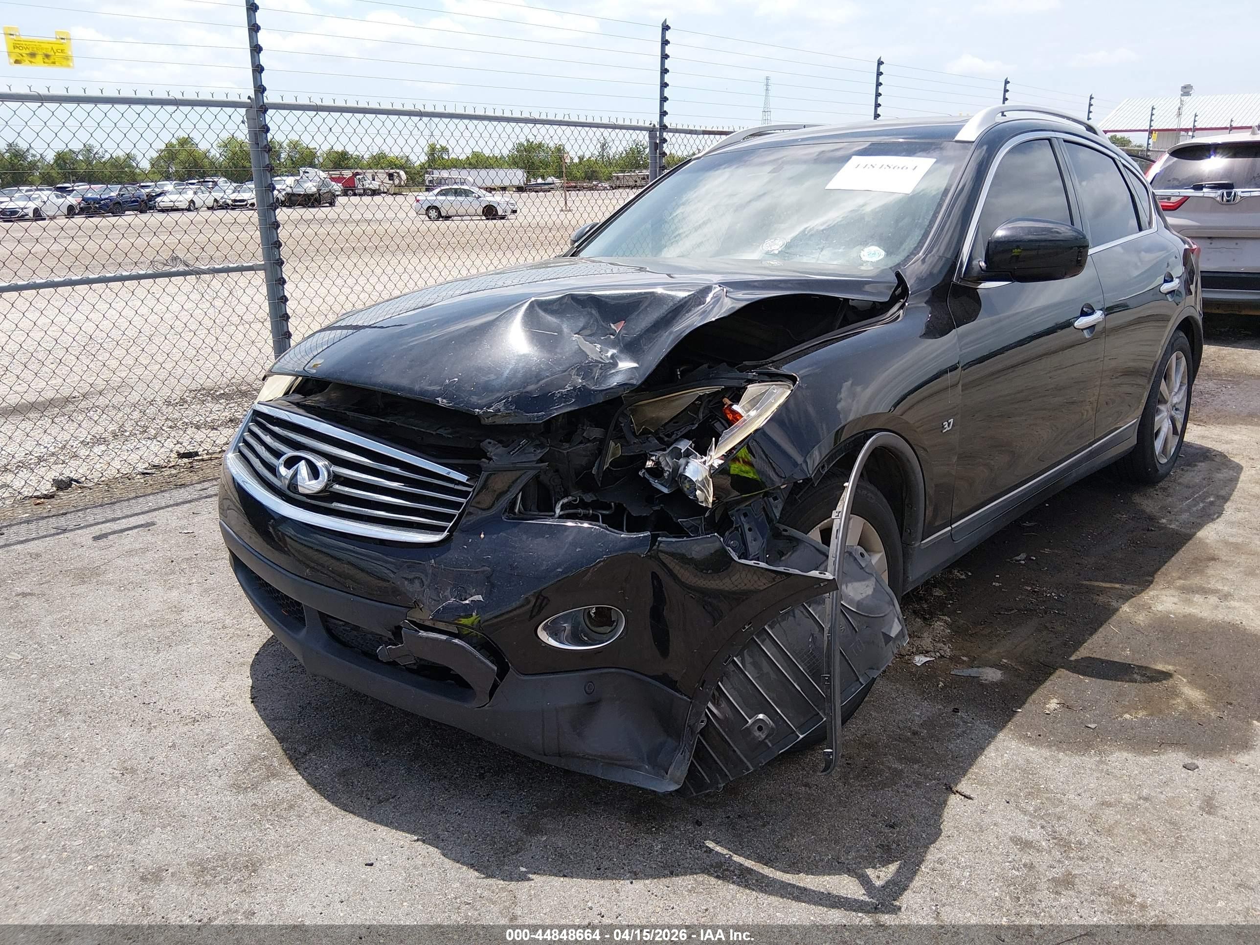 2015 Infiniti Qx50 Journey Black vin: JN1BJ0HP4FM730280