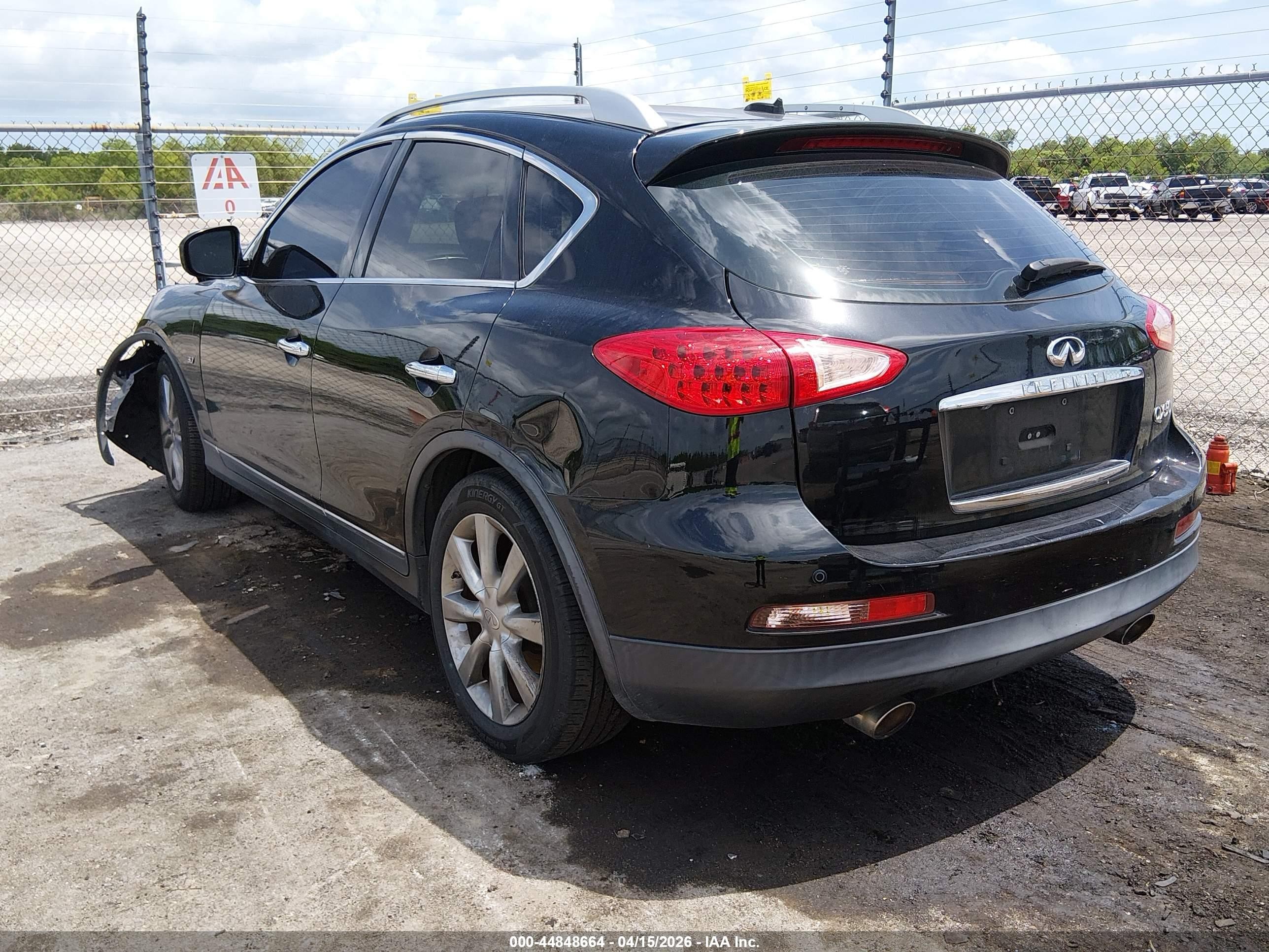 2015 Infiniti Qx50 Journey Black vin: JN1BJ0HP4FM730280